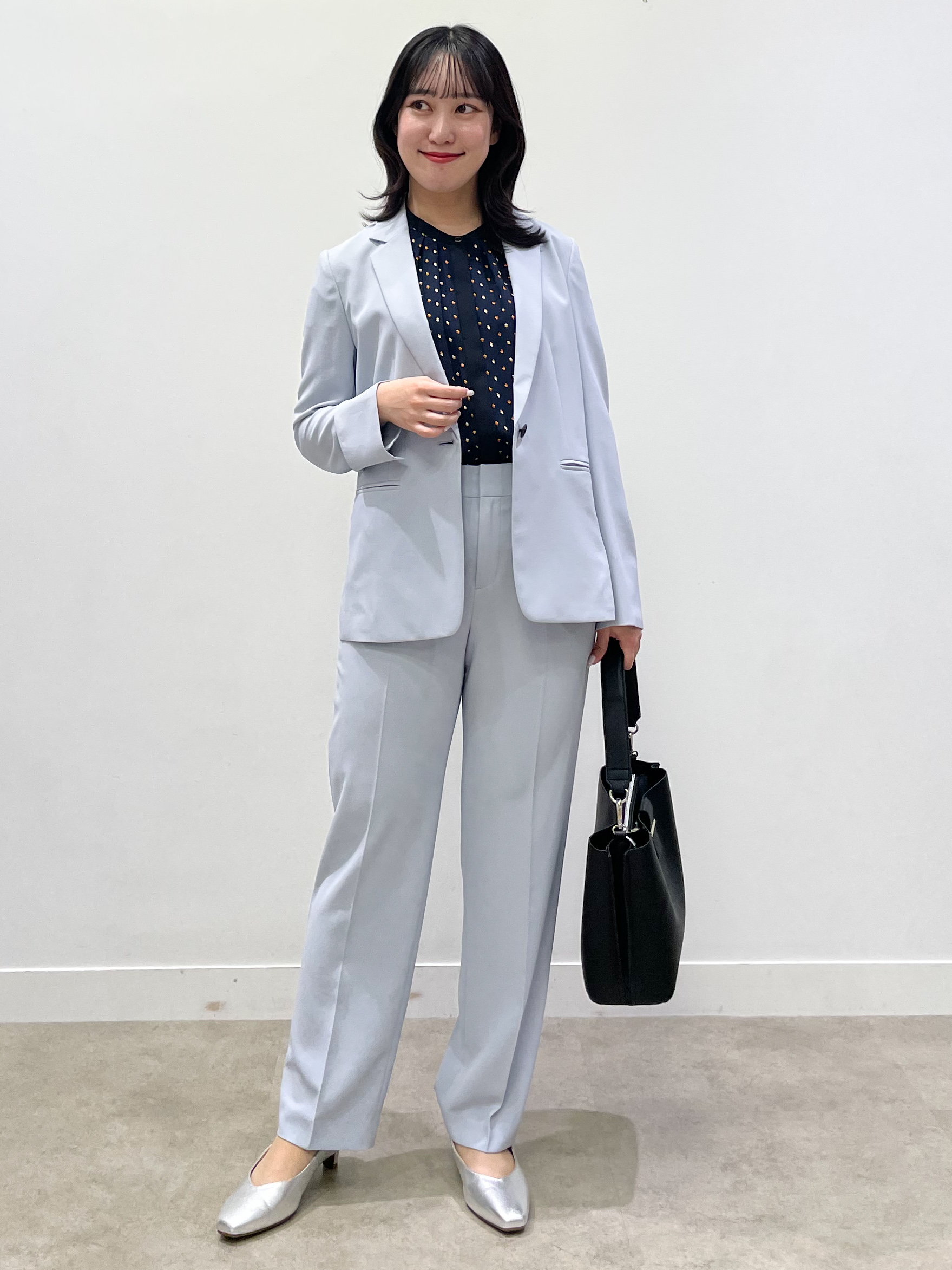 yukariさんの「Reflect｜【UVカット／接触冷感／セットアップ可】テーラードジャケット」を使ったコーディネート