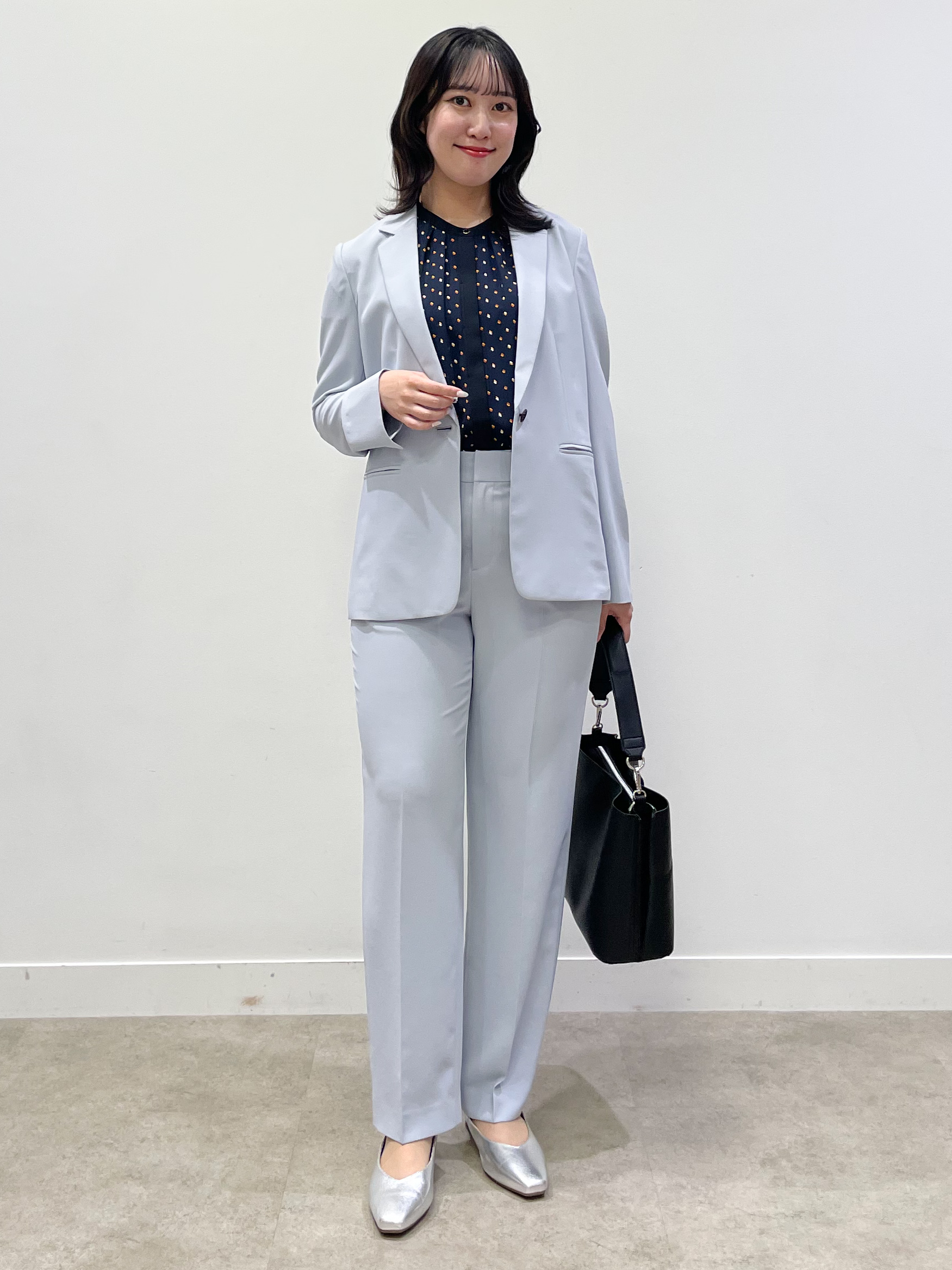 yukariさんの「Reflect｜【UVカット／接触冷感／セットアップ可】テーラードジャケット」を使ったコーディネート