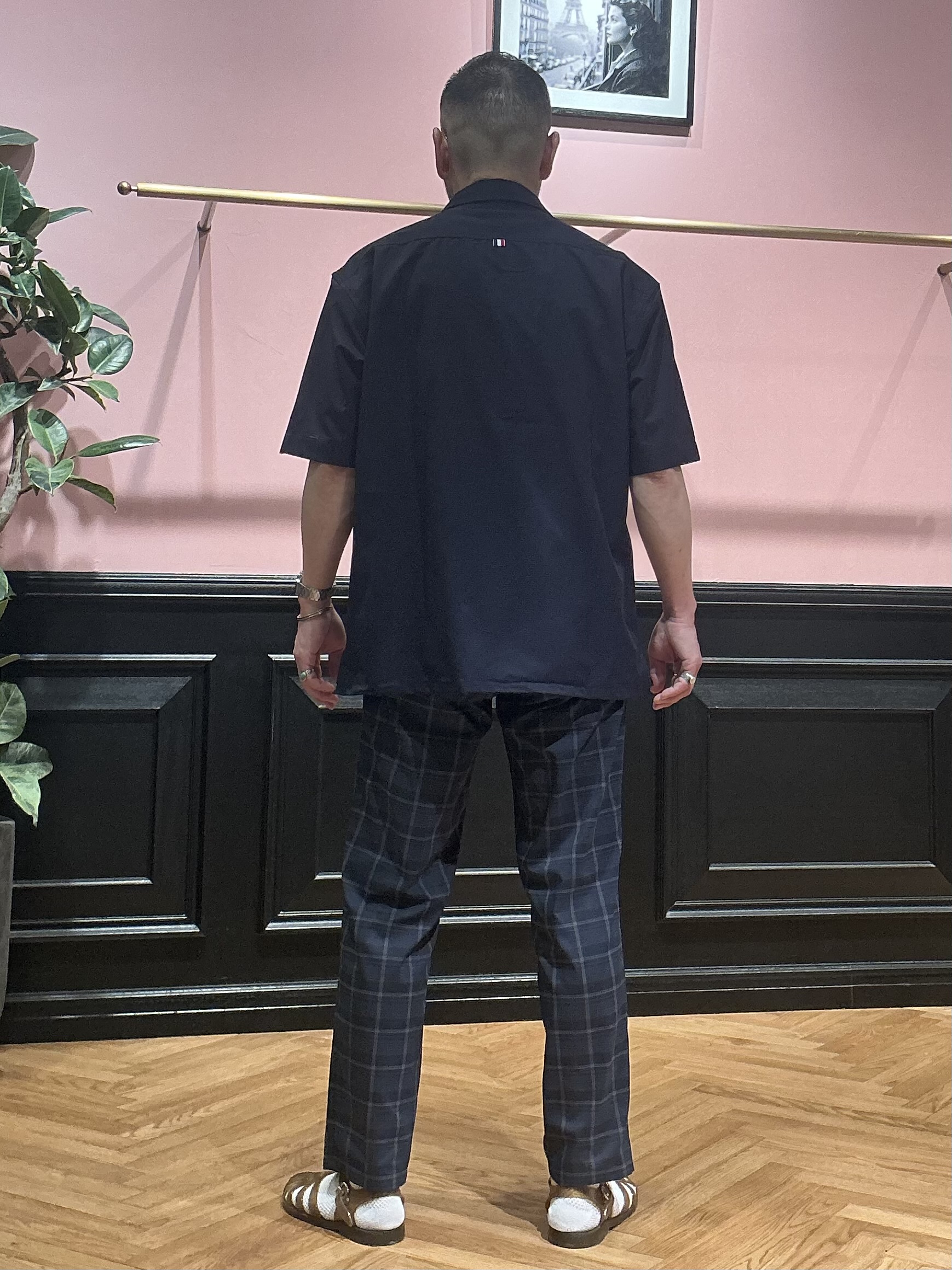 torigoeさんの「DRESSTERIOR｜【セットアップ可/速乾/防しわ】COOL DOTS ショートスリーブシャツ」を使ったコーディネート