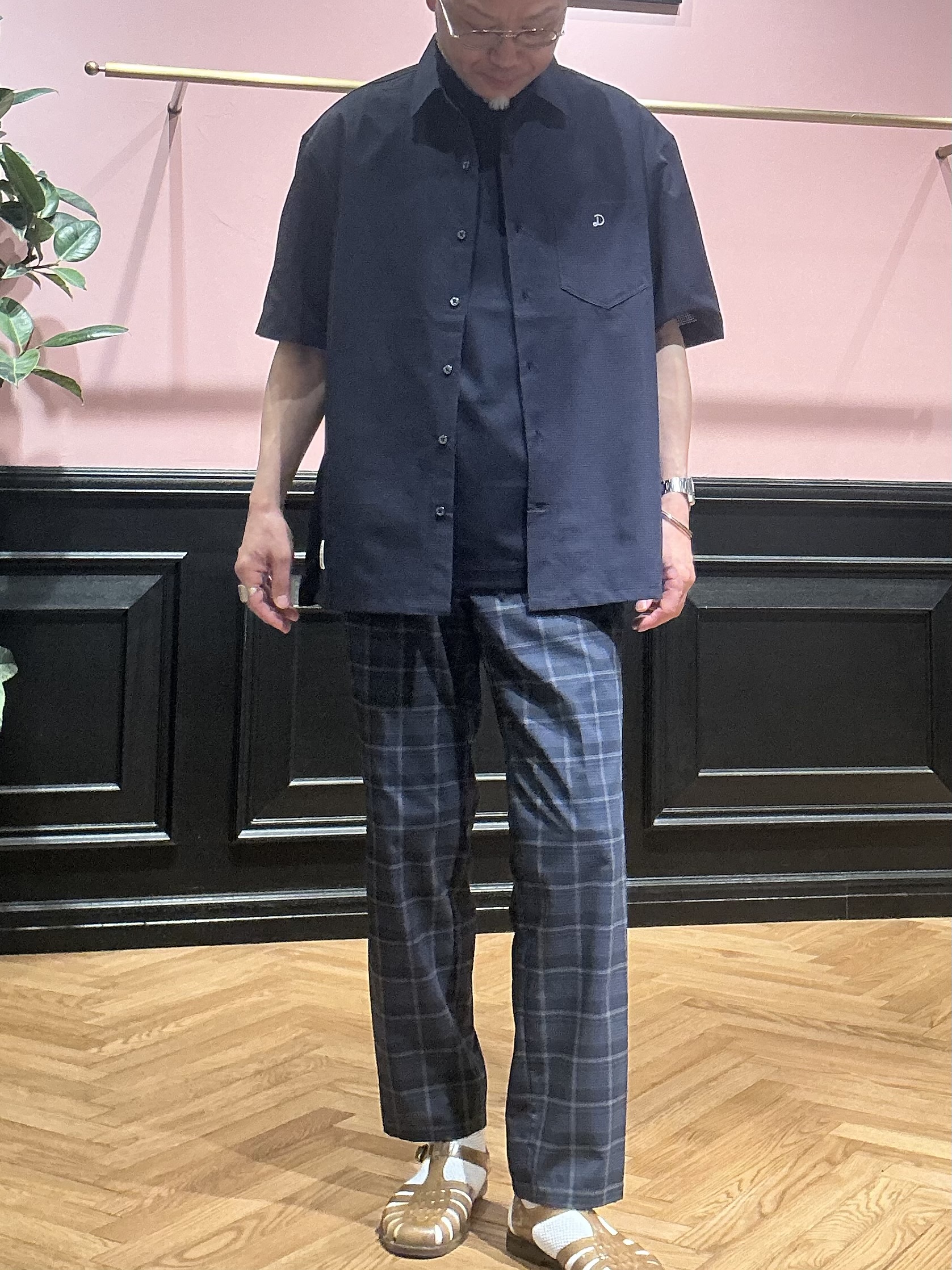 torigoeさんの「DRESSTERIOR｜【セットアップ可/速乾/防しわ】COOL DOTS ショートスリーブシャツ」を使ったコーディネート