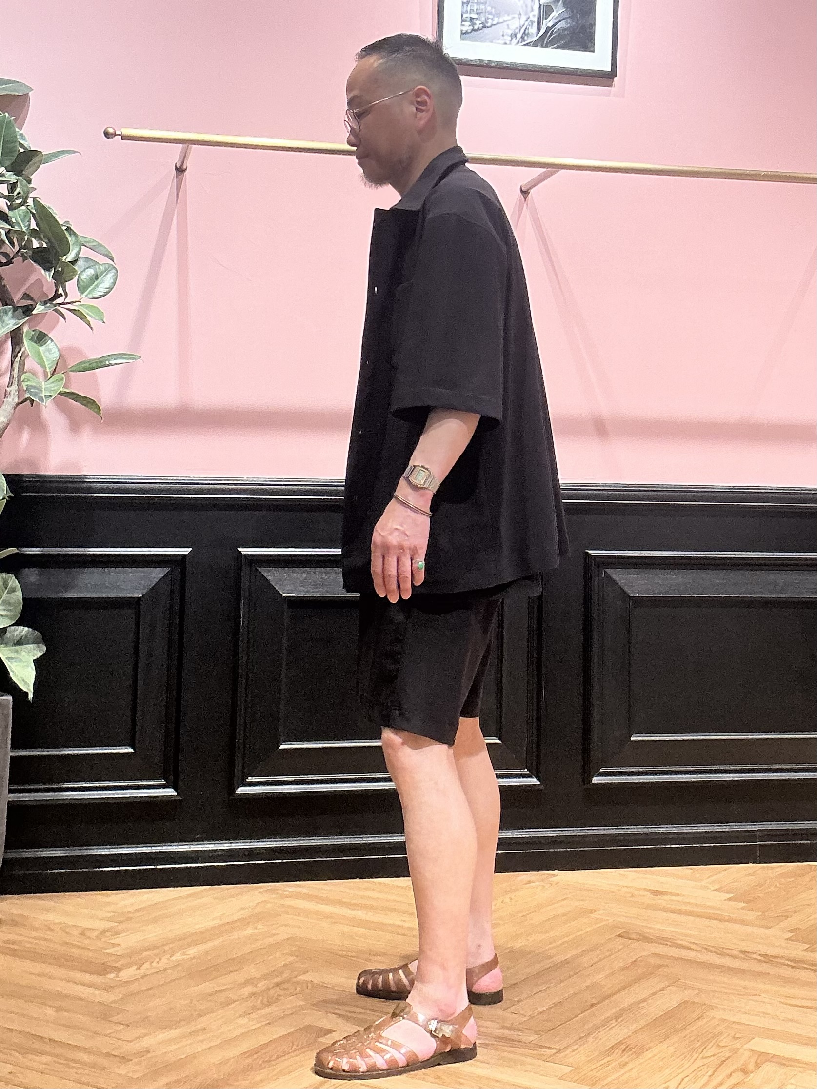 torigoeさんの「DRESSTERIOR｜【接触冷感/UVカット/ウォッシャブル/Safari5月号掲載】AIRTOOL ハーフスリーブシャツ」を使ったコーディネート