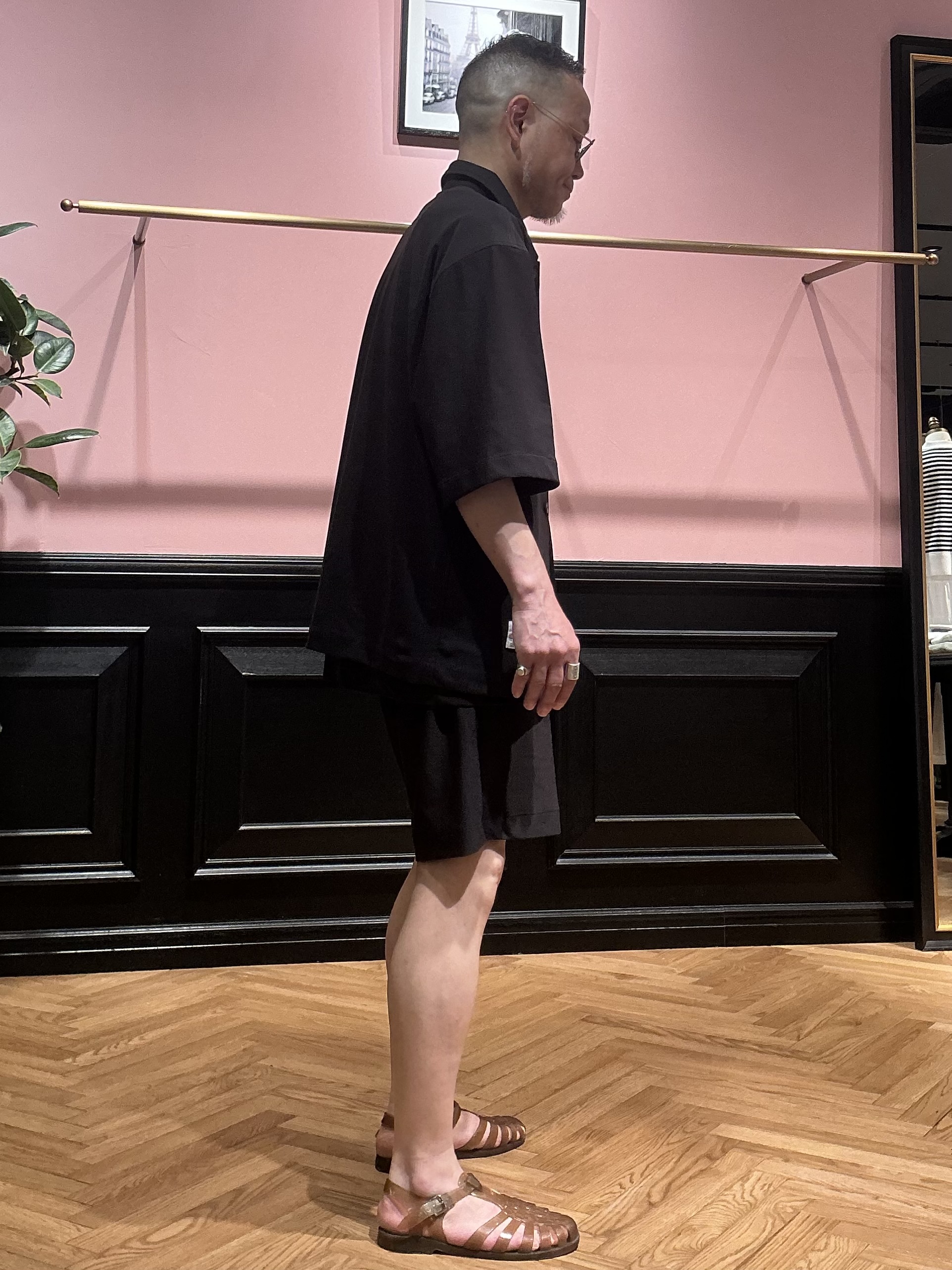 torigoeさんの「DRESSTERIOR｜【接触冷感/UVカット/ウォッシャブル/Safari5月号掲載】AIRTOOL ハーフスリーブシャツ」を使ったコーディネート