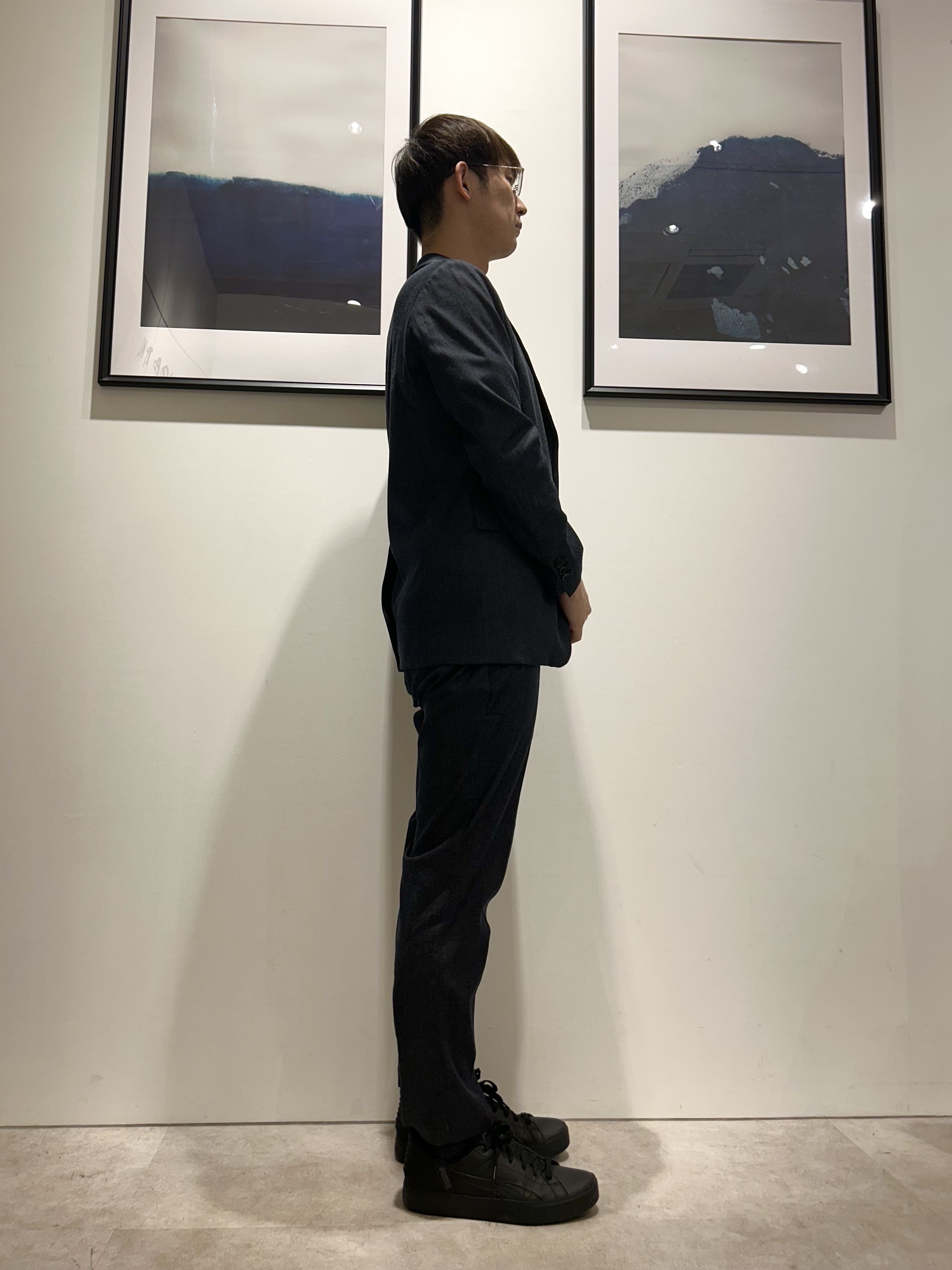 。さんの「THE SHOP TK｜ライトエバーデニム ジャケット 洗濯機OK/ストレッチ/セットアップ可」を使ったコーディネート