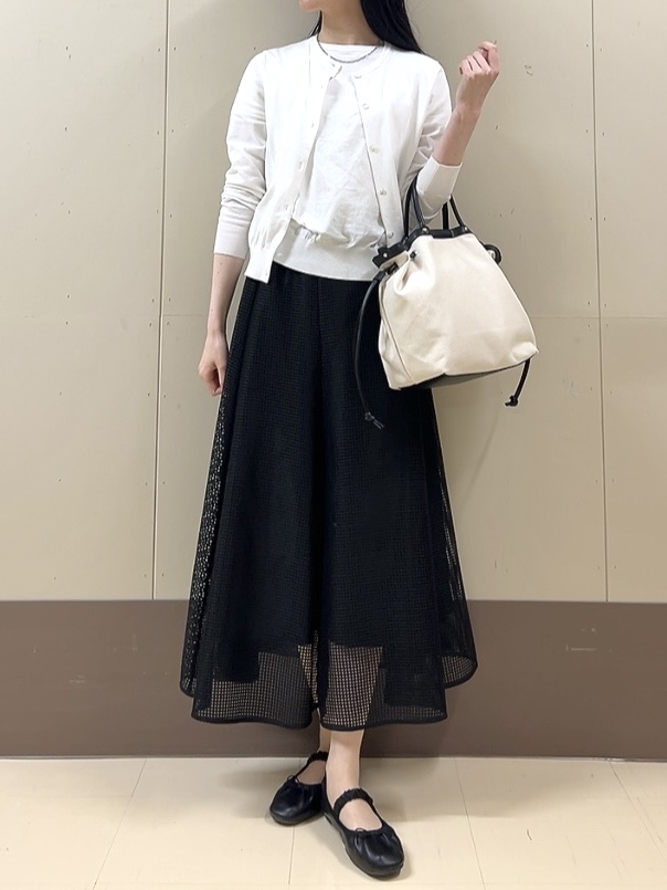 sechiさんの「UNTITLED｜【9色展開/アンサンブル可/洗える】コットンベーシックニット」を使ったコーディネート