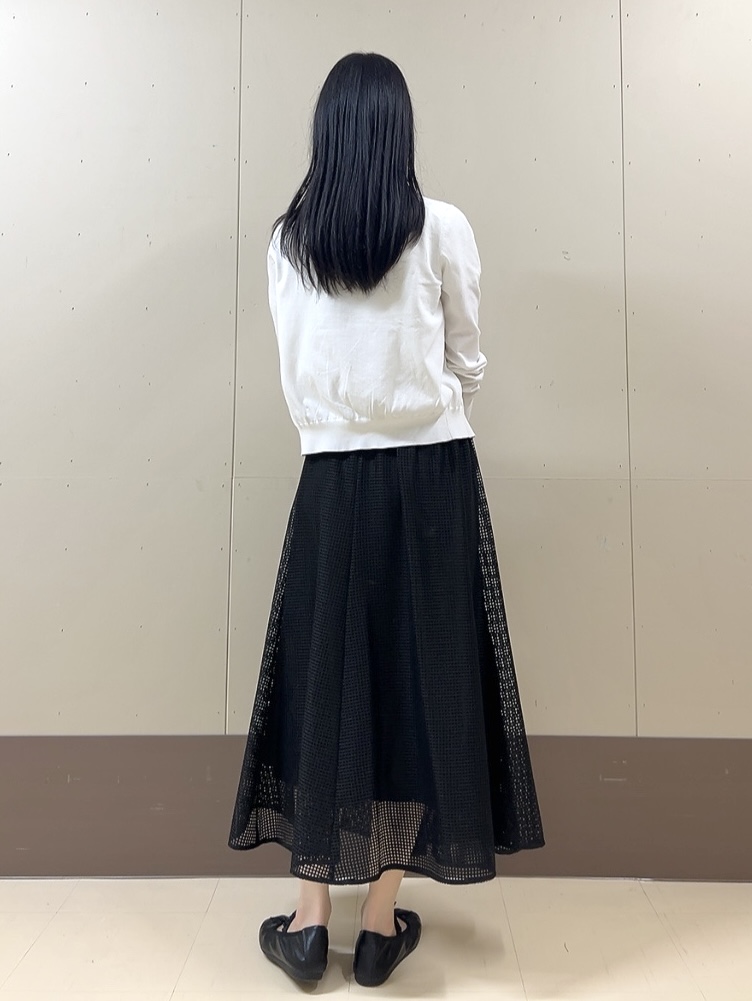 sechiさんの「UNTITLED｜【9色展開/アンサンブル可/洗える】コットンベーシックニット」を使ったコーディネート