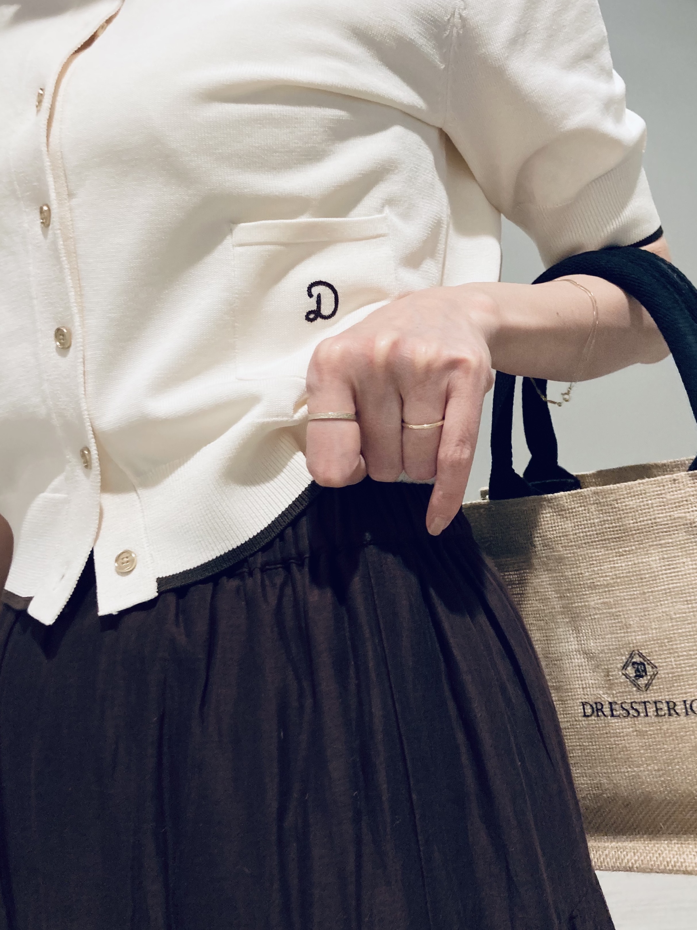 Furuさんの「DRESSTERIOR｜【再入荷】コットンボイルティアードスカート」を使ったコーディネート