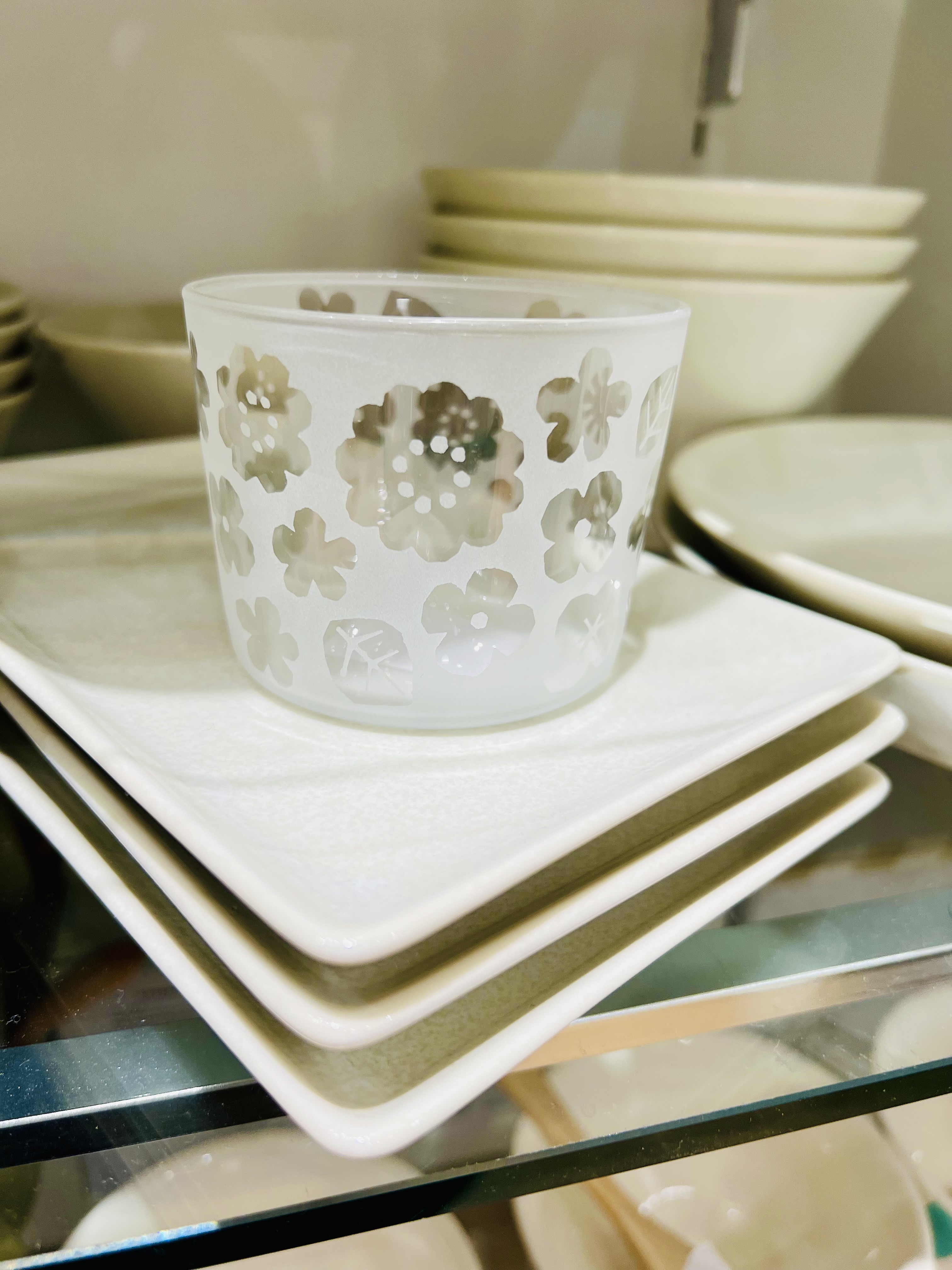 nagiさんの「212 KITCHEN STORE｜クッカロッキ グラスS ハナ」を使ったコーディネート
