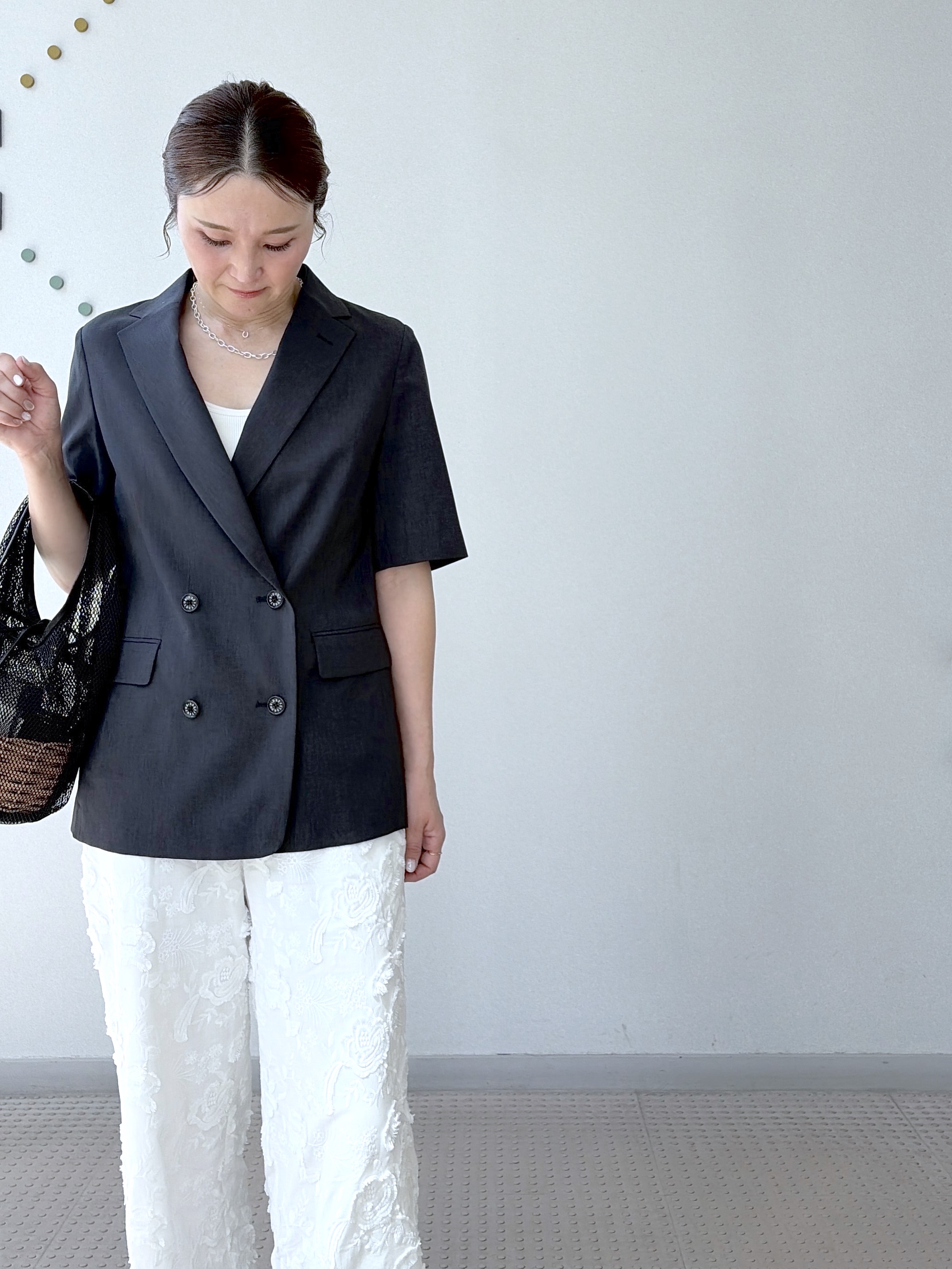 yoshikadoさんの「DRESSTERIOR｜【otonaMUSE5月号掲載/セットアップ可】ウォッシャブルイージーサマージャケット」を使ったコーディネート