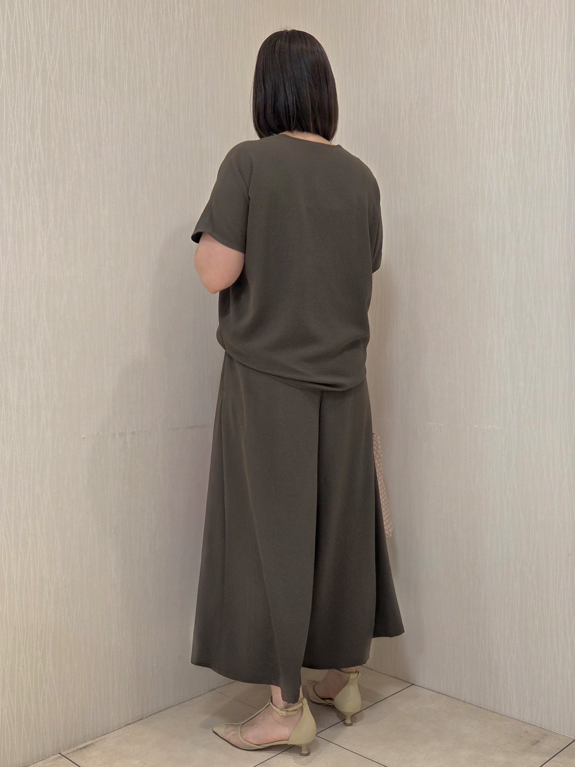 naokoさんの「UNTITLED｜【9色展開/アンサンブル可】コットンクルーネックカーディガン」を使ったコーディネート