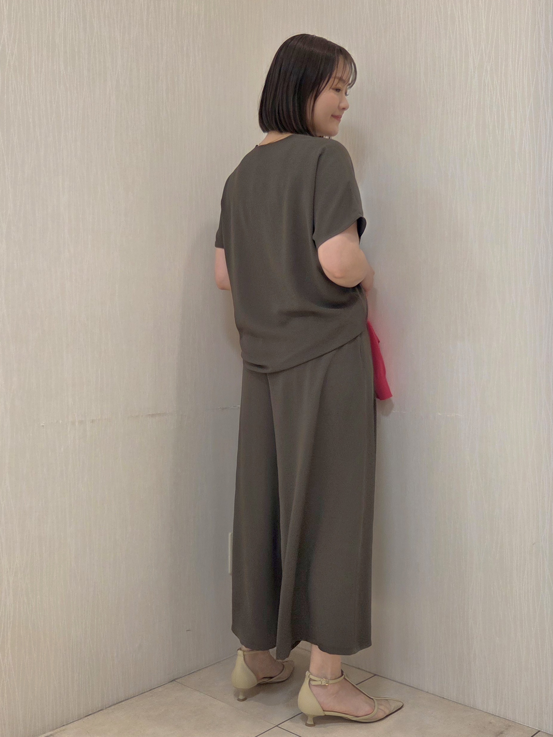 naokoさんの「UNTITLED｜【9色展開/アンサンブル可】コットンクルーネックカーディガン」を使ったコーディネート