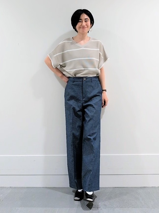 ミズタさんの「UNTITLED｜【軽羽織り/セットアップ可】ジップアップニットカーディガン」を使ったコーディネート