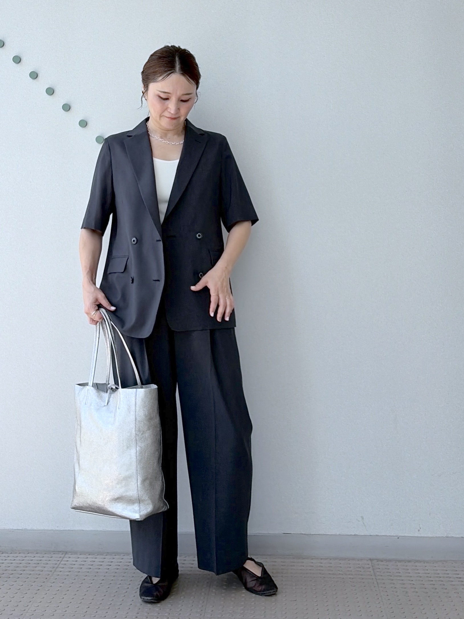 yoshikadoさんの「DRESSTERIOR｜【otonaMUSE5月号掲載/セットアップ可】ウォッシャブルイージーサマージャケット」を使ったコーディネート