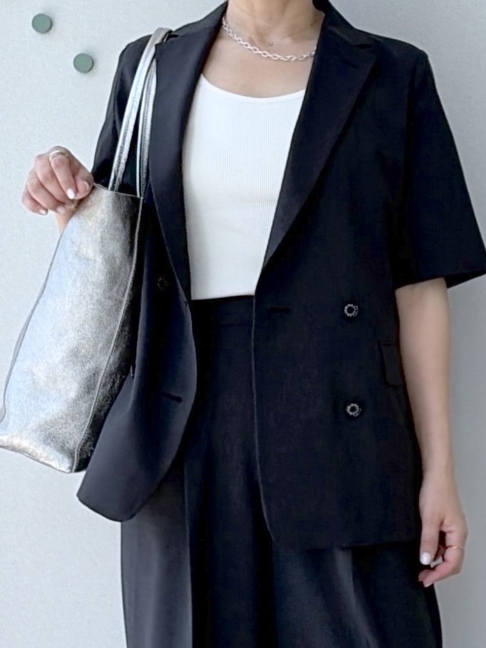 yoshikadoさんの「DRESSTERIOR｜【otonaMUSE5月号掲載/セットアップ可】ウォッシャブルイージーサマージャケット」を使ったコーディネート