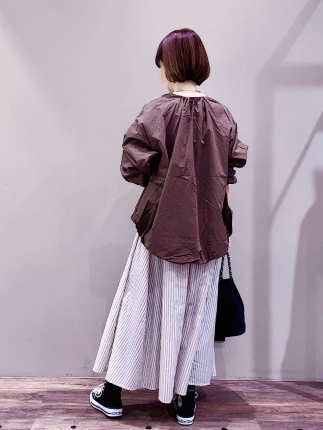 Satoさんの「Dessin｜【洗える】コットンナイロンバルーンヘムブルゾン」を使ったコーディネート