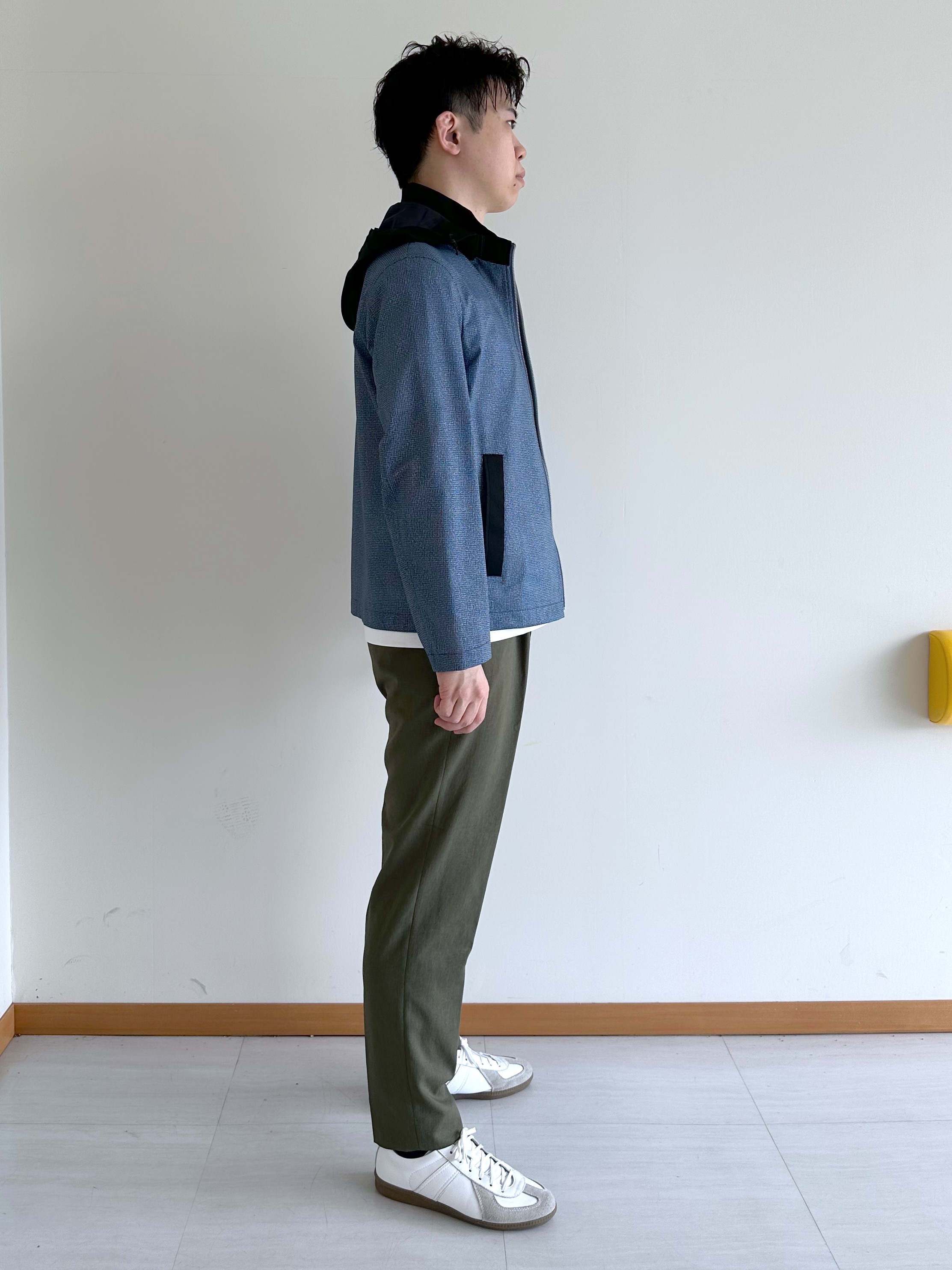 イッシーさんの「TAKEO KIKUCHI｜2WAYアクティブ ライト ブルゾン」を使ったコーディネート