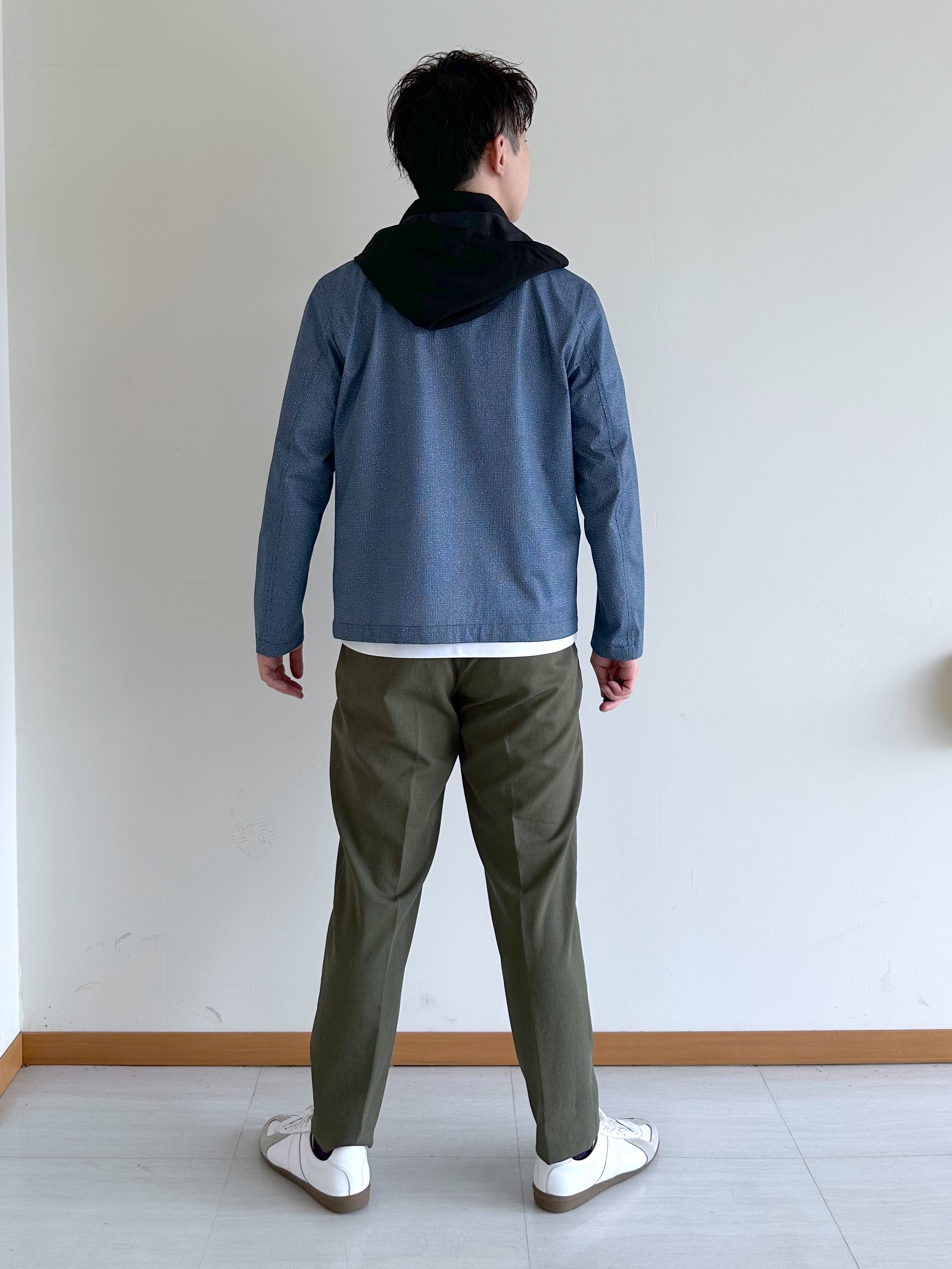 イッシーさんの「TAKEO KIKUCHI｜2WAYアクティブ ライト ブルゾン」を使ったコーディネート