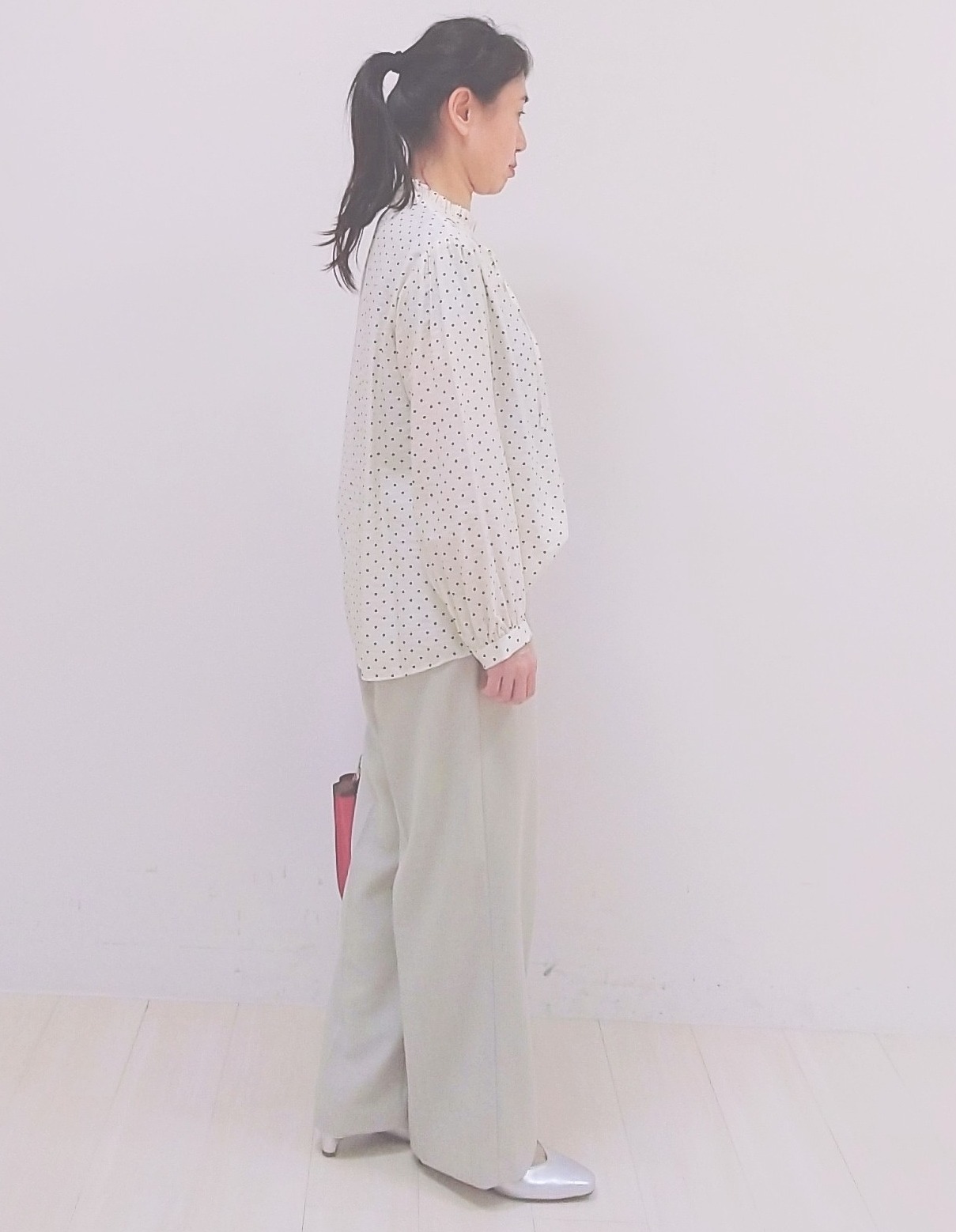 SANAさんの「Reflect｜フロントファスナーシアーブルゾン」を使ったコーディネート