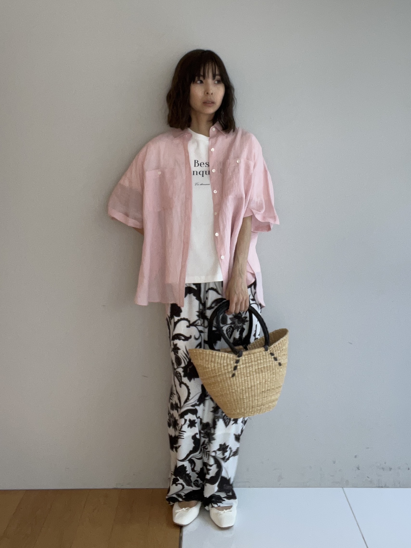 misaさんの「DRESSTERIOR｜ピュアラミー シャツ」を使ったコーディネート