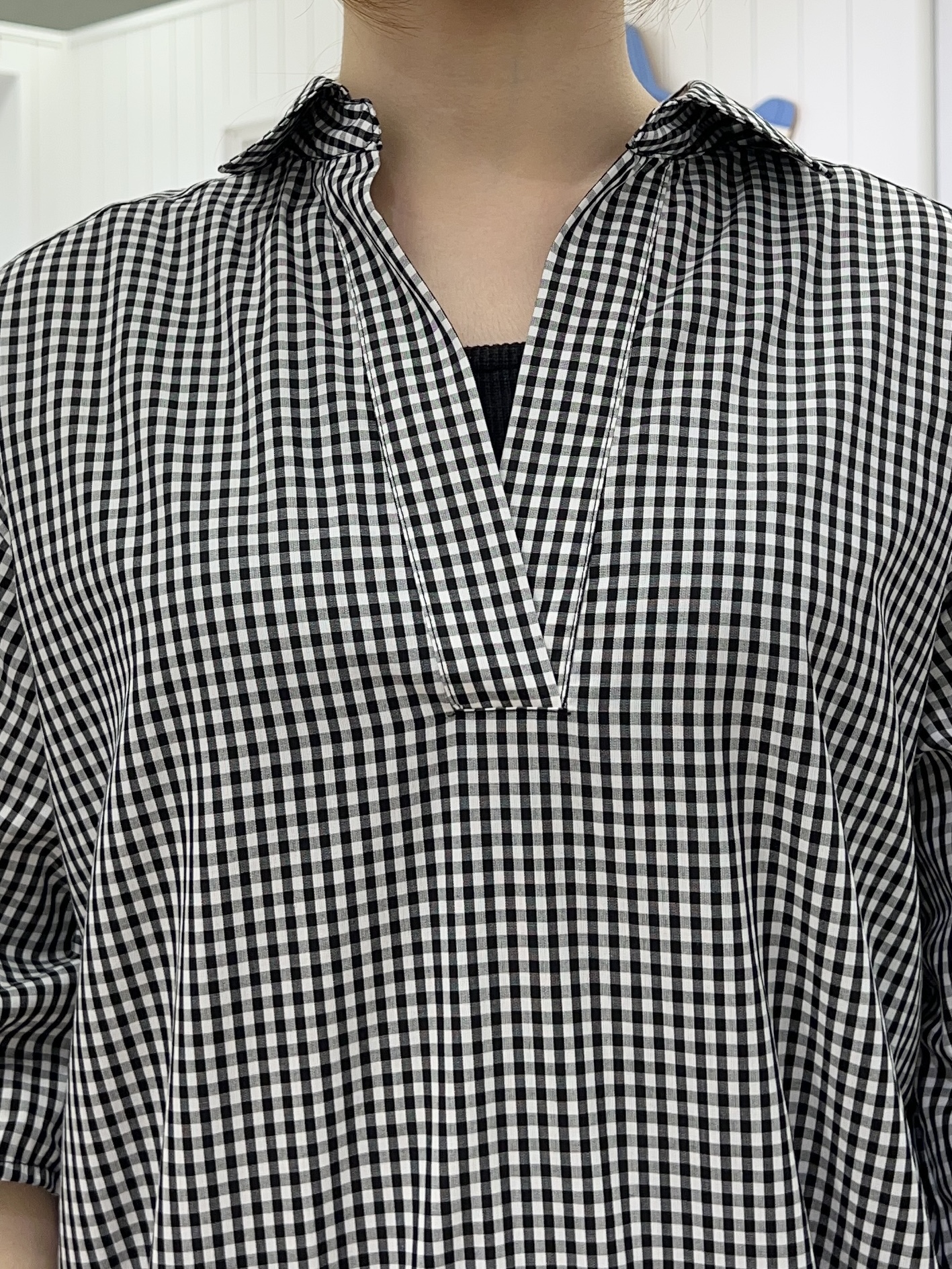 Ayakaさんの「Dessin｜【洗える】スキッパーシャツブラウス」を使ったコーディネート