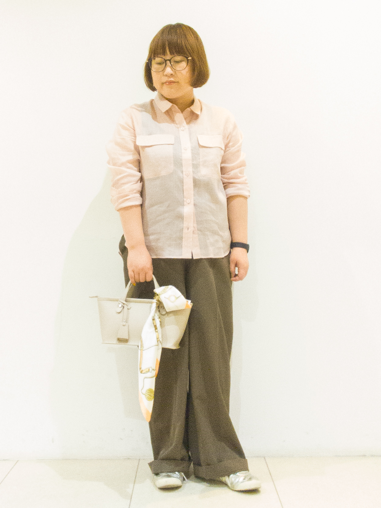 takedaさんの「UNTITLED｜【楽な穿き心地/UV/接触冷感】クリーンワイドパンツ」を使ったコーディネート