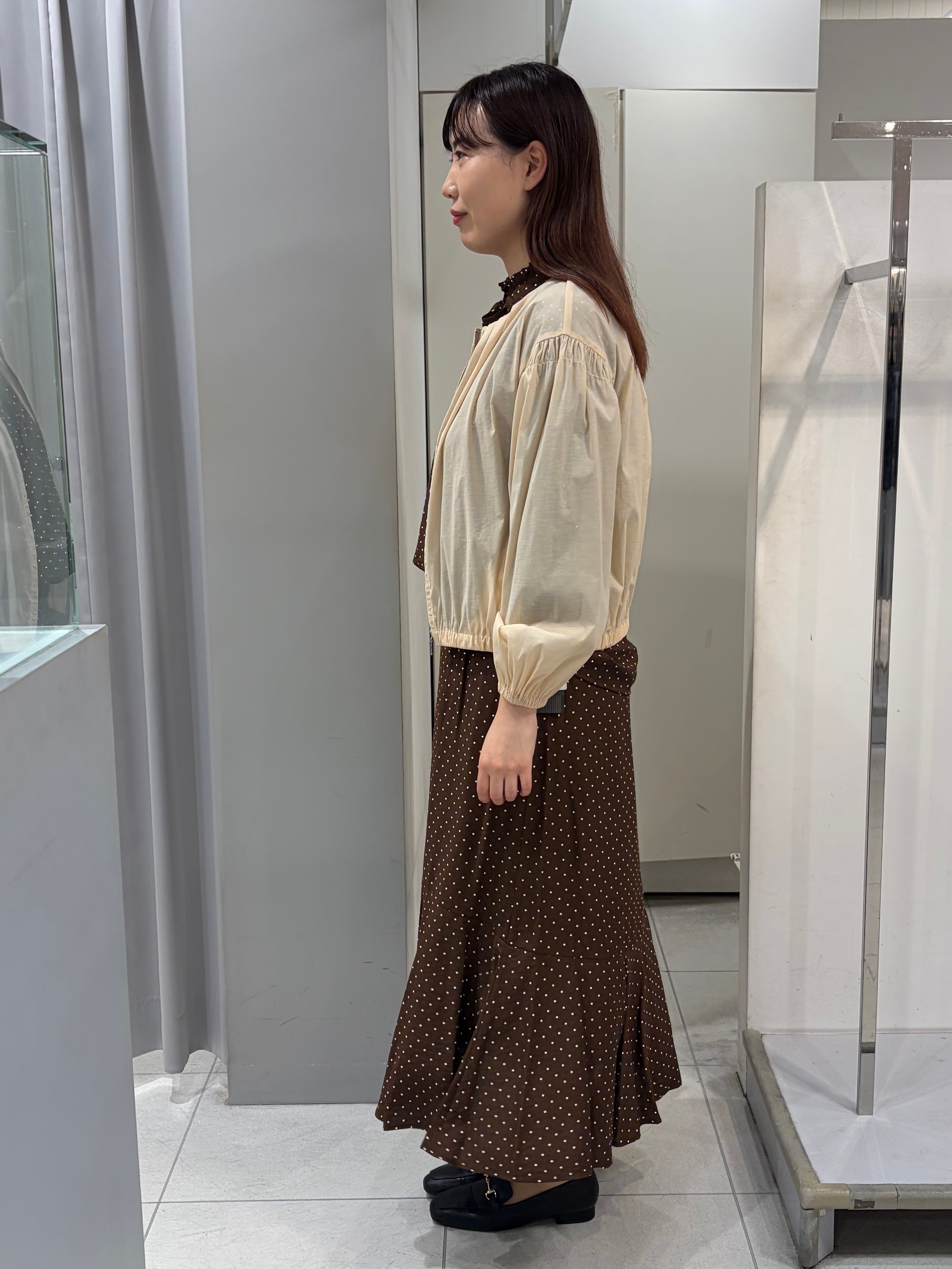 AZUSAさんの「Reflect｜フロントファスナーシアーブルゾン」を使ったコーディネート