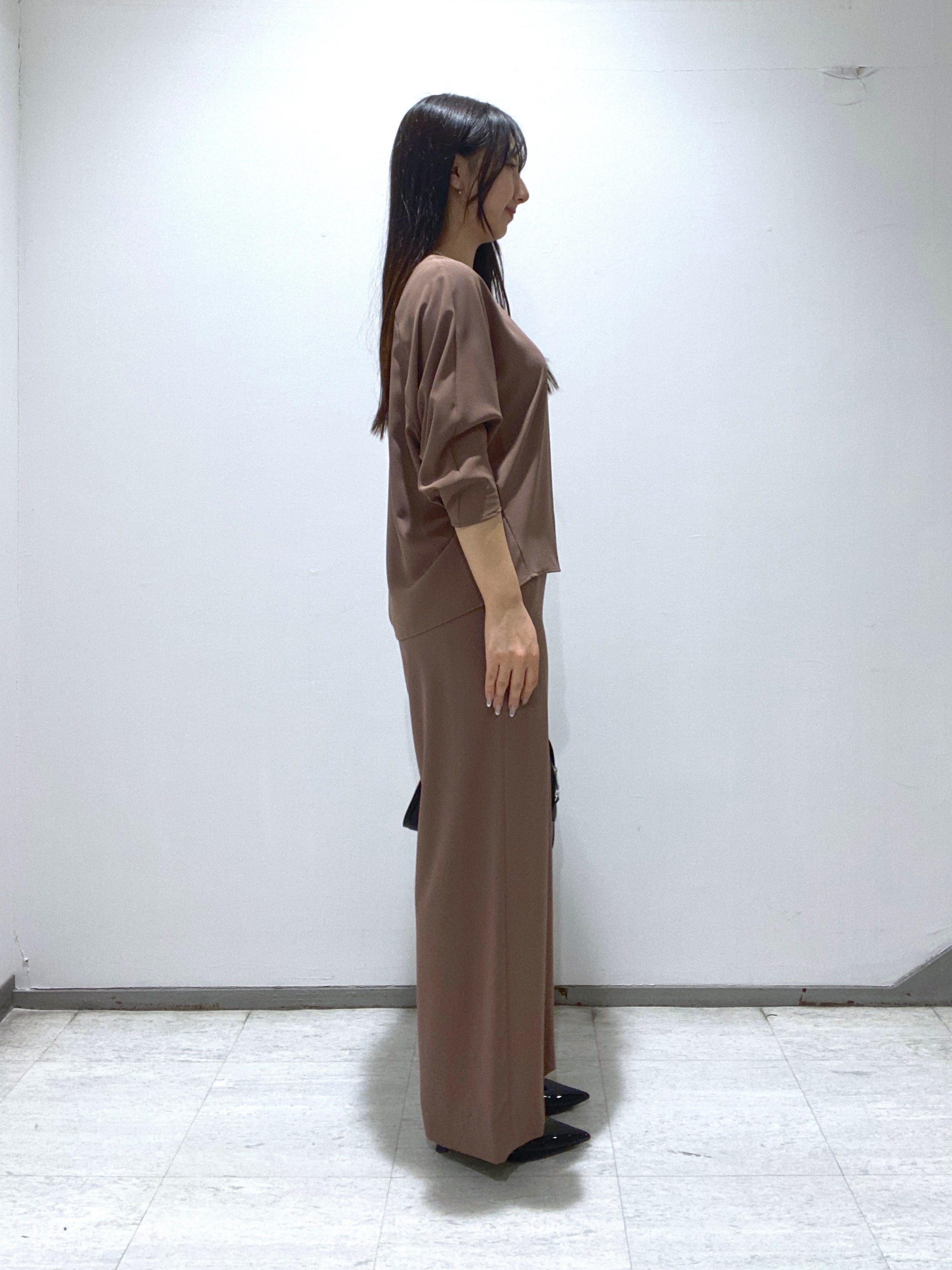 meiさんの「INDIVI｜【接触冷感／透湿／着る日傘】ドルマントップス」を使ったコーディネート