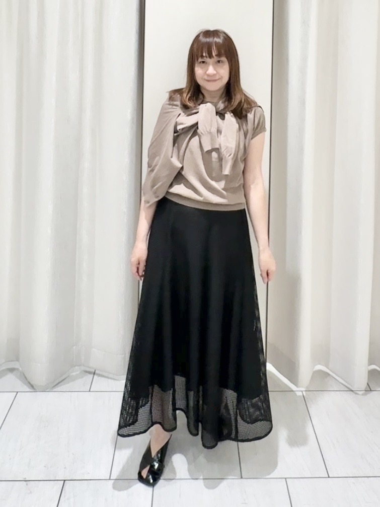 ʏᴜᴋɪᴋᴏさんの「UNTITLED｜【9色展開/アンサンブル可】コットンクルーネックカーディガン」を使ったコーディネート