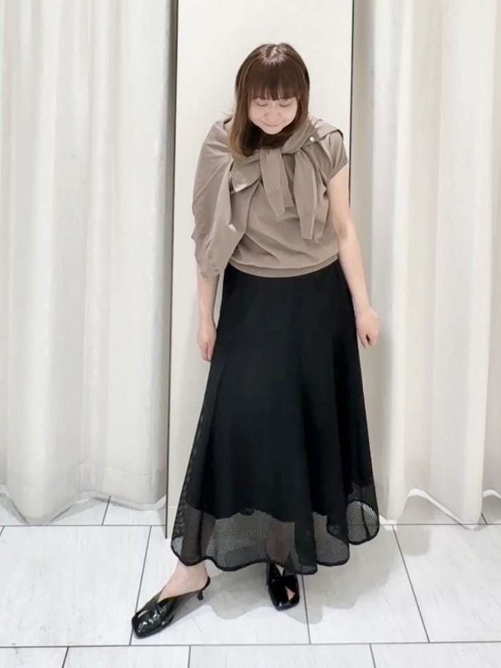 ʏᴜᴋɪᴋᴏさんの「UNTITLED｜【9色展開/アンサンブル可】コットンクルーネックカーディガン」を使ったコーディネート