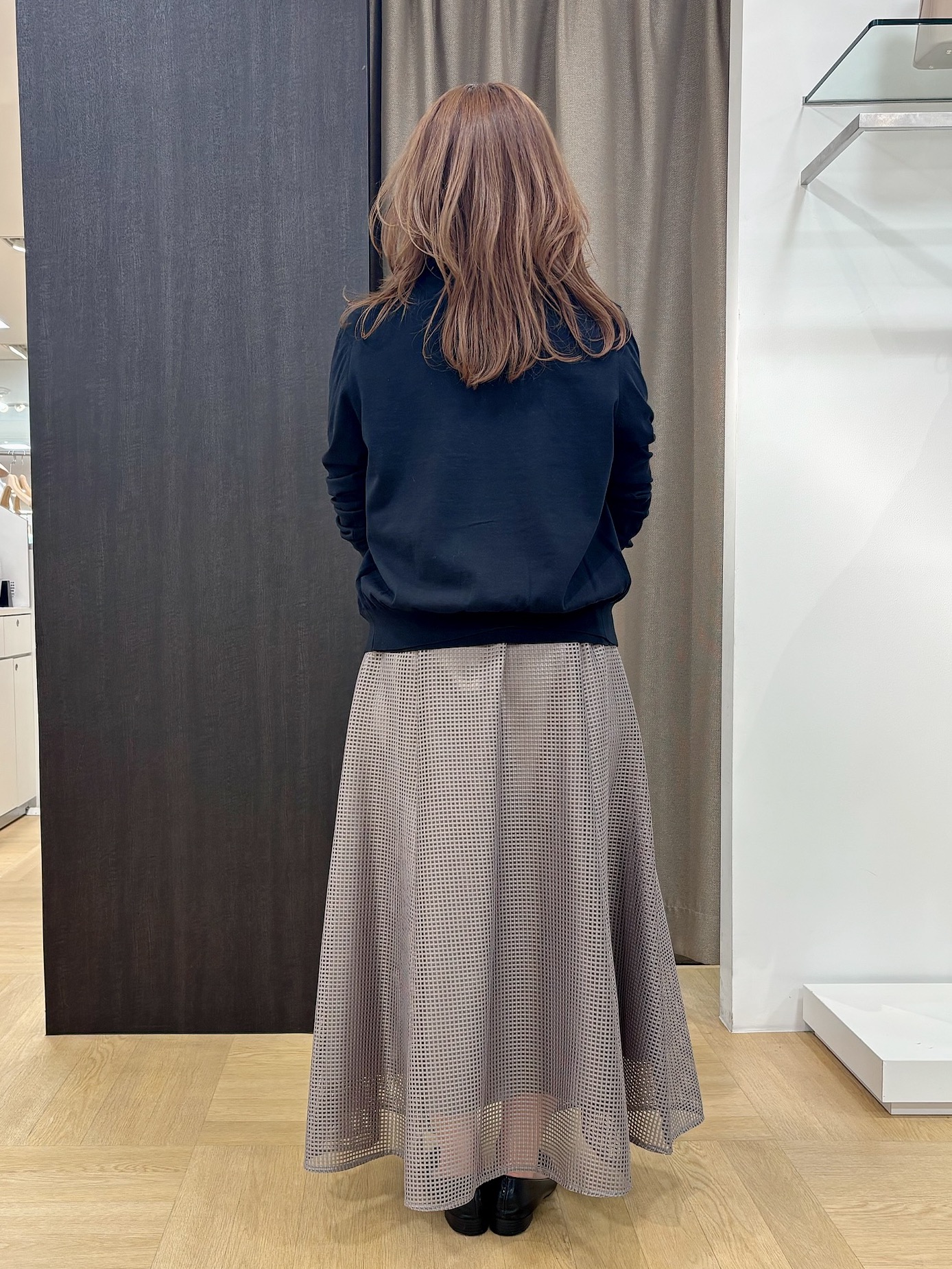 Keiさんの「UNTITLED｜【9色展開/アンサンブル可】コットンクルーネックカーディガン」を使ったコーディネート