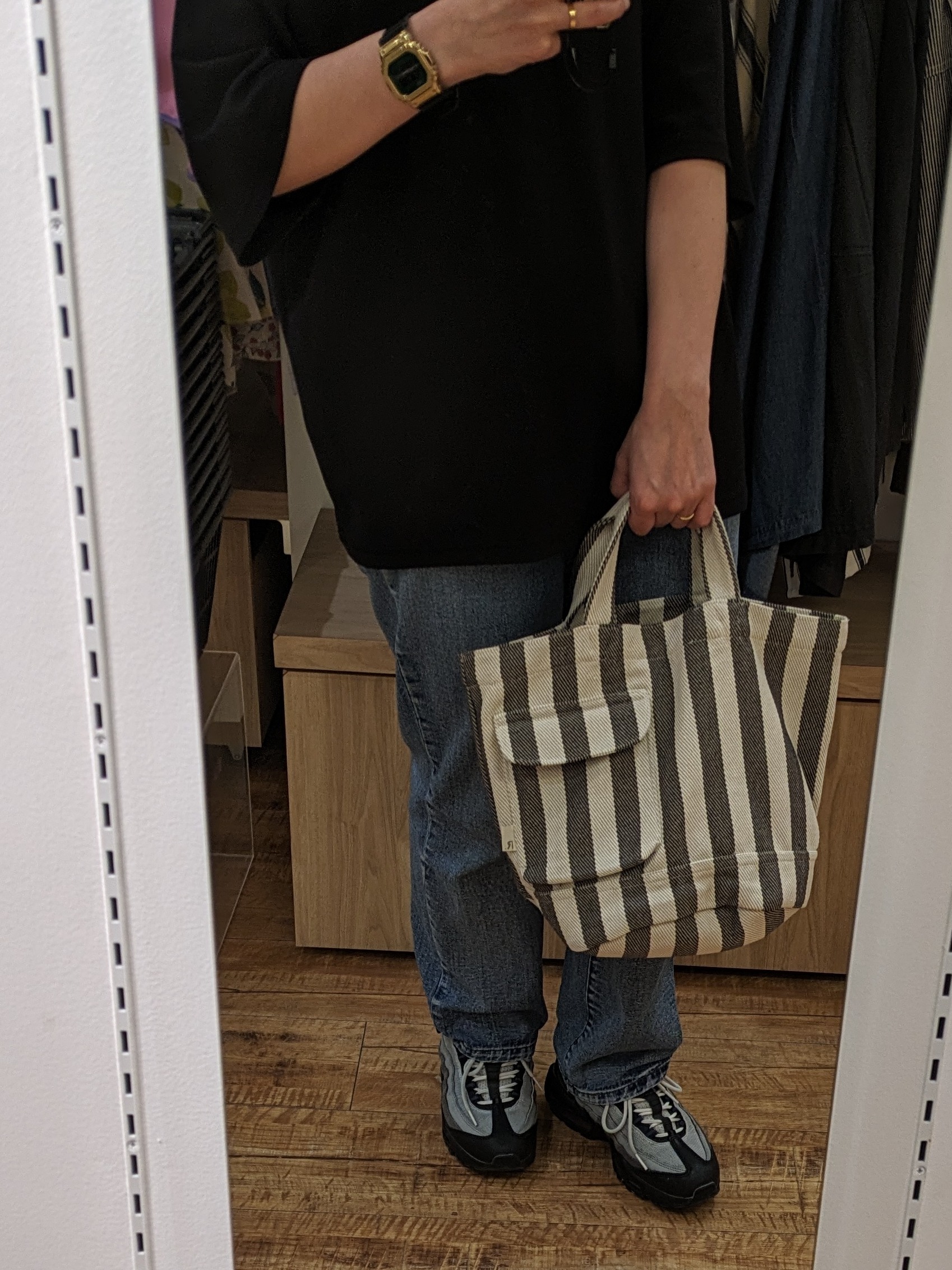 shino.さんの「212 KITCHEN STORE｜デリ.リサイクルコットン-F BL  ＜ROOTOTE ルートート＞」を使ったコーディネート