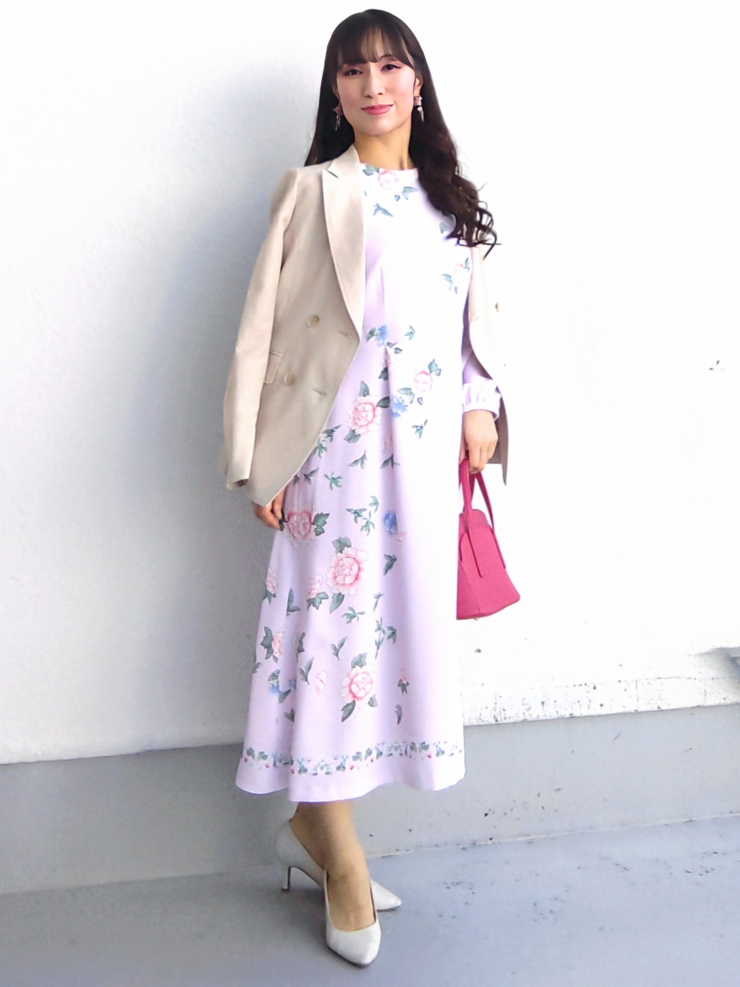 keinaさんの「SunaUna｜【SS～L】オリエンタルプリントワンピース」を使ったコーディネート