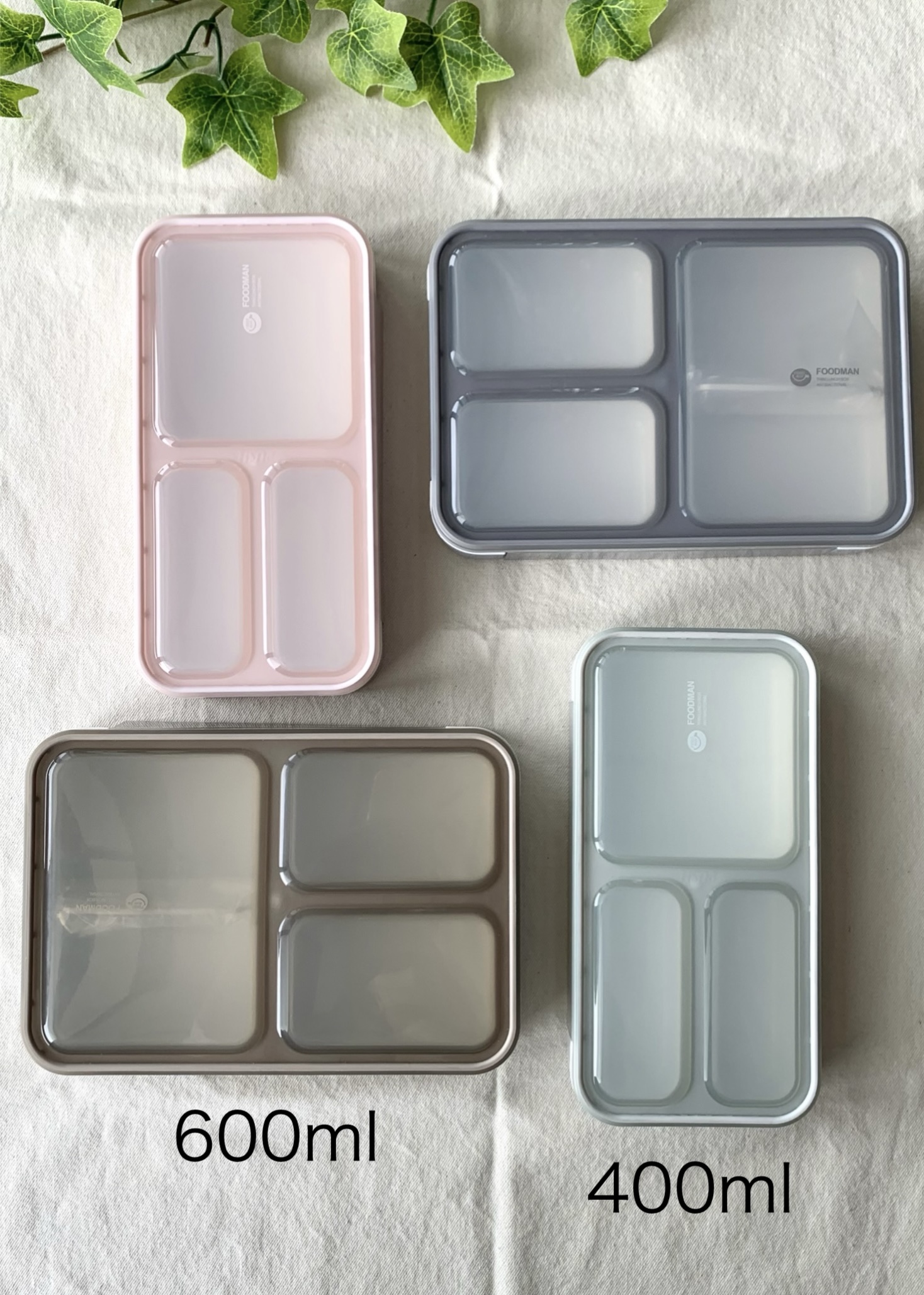 mikachoさんの「212 KITCHEN STORE｜薄型弁当箱 抗菌 フードマン 400ml ライトグレー」を使ったコーディネート