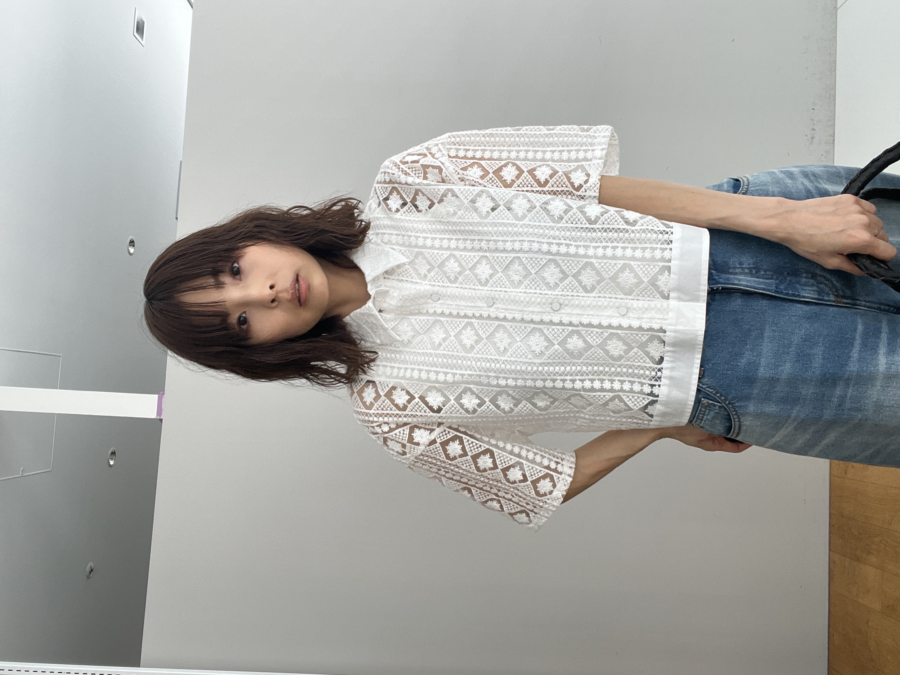 misaさんの「DRESSTERIOR｜【ウォッシャブル】コンパクトコットンミリタリーブルゾン」を使ったコーディネート