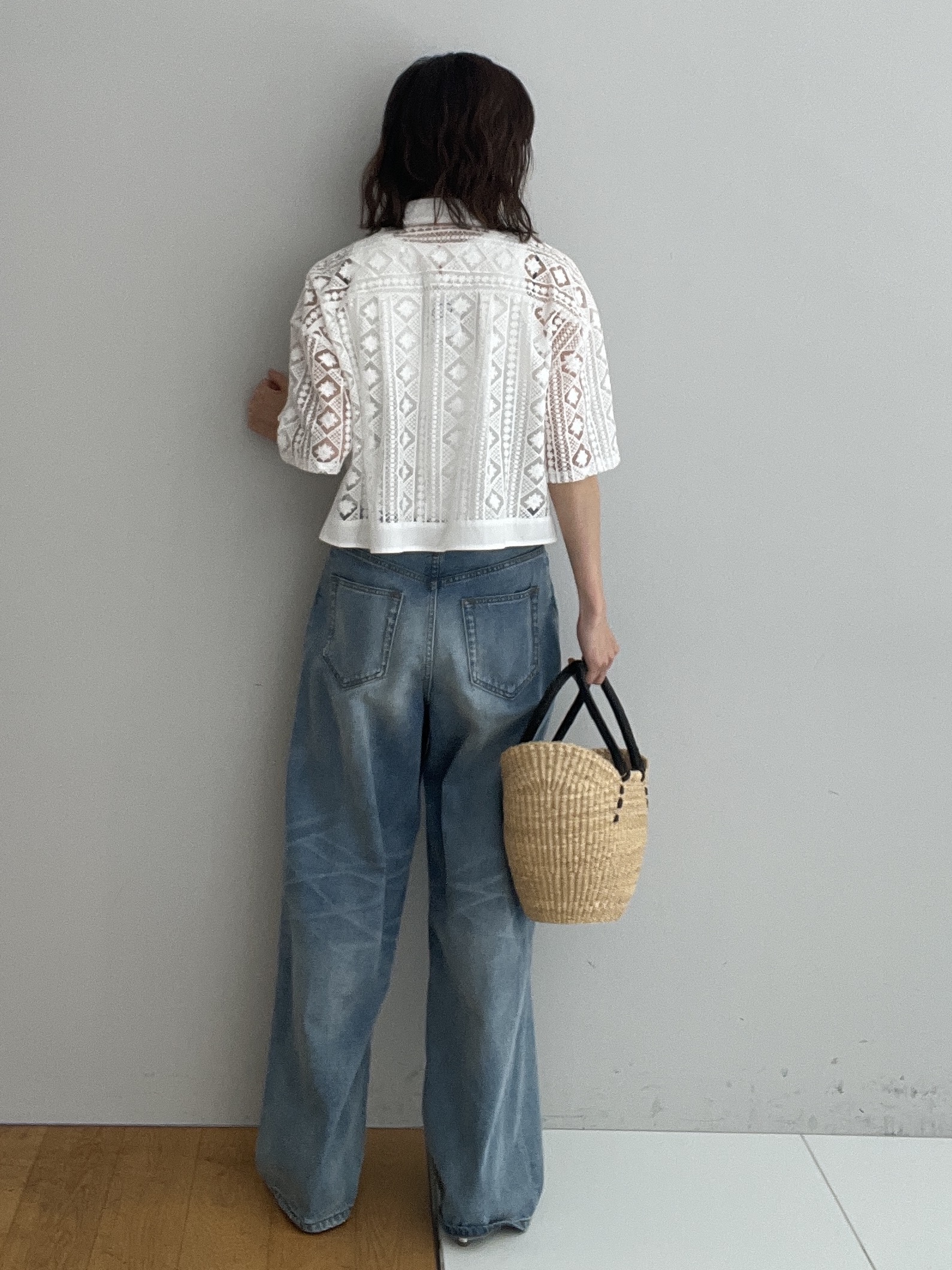 misaさんの「DRESSTERIOR｜【ウォッシャブル】コンパクトコットンミリタリーブルゾン」を使ったコーディネート