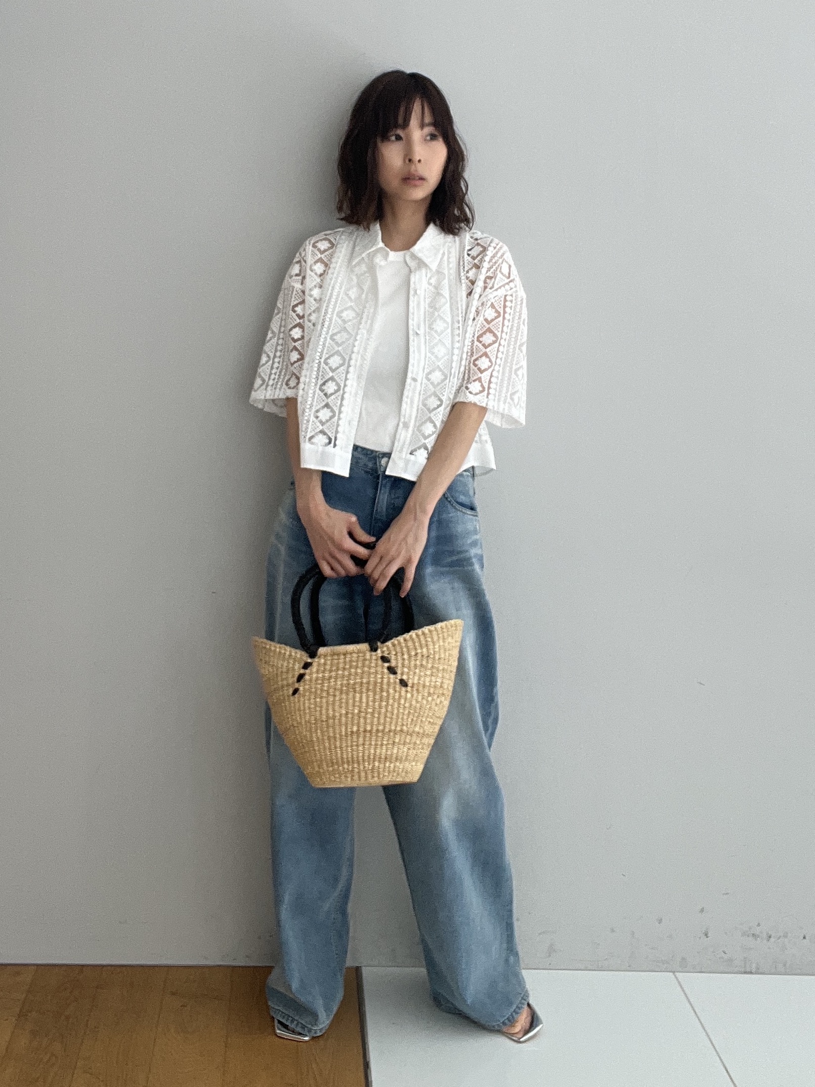 misaさんの「DRESSTERIOR｜【ウォッシャブル】コンパクトコットンミリタリーブルゾン」を使ったコーディネート
