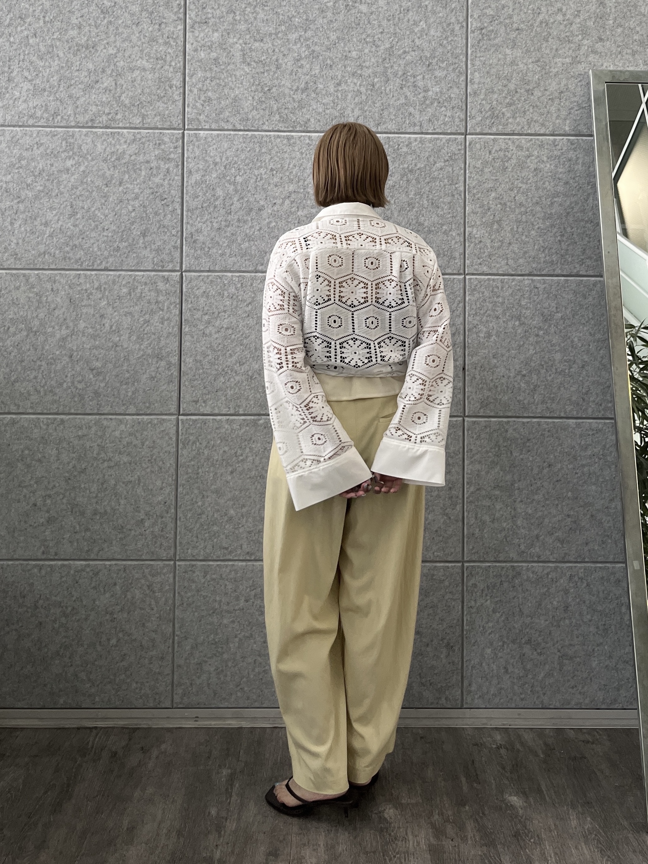 Harukaさんの「INDIVI｜ターンアップイージーパンツ」を使ったコーディネート