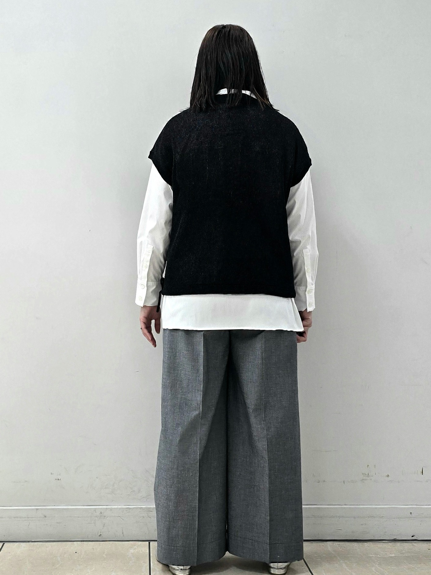 fkeさんの「Reflect｜【レイヤードにおすすめ◎】畦編みフレンチスリーブトップス」を使ったコーディネート