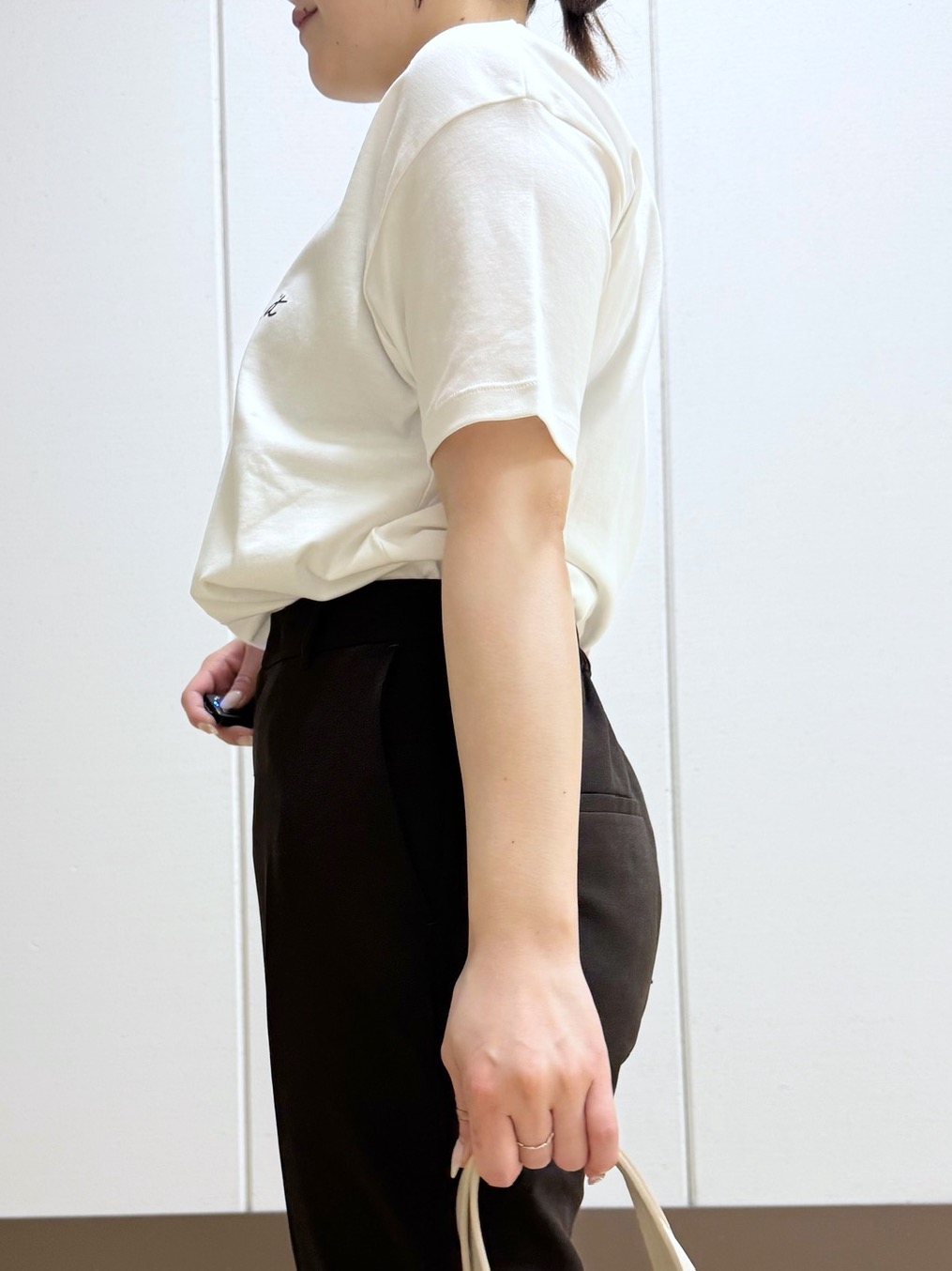 Rikoさんの「INDIVI｜【洗える／UVケア／麻調】シングルジャケット」を使ったコーディネート