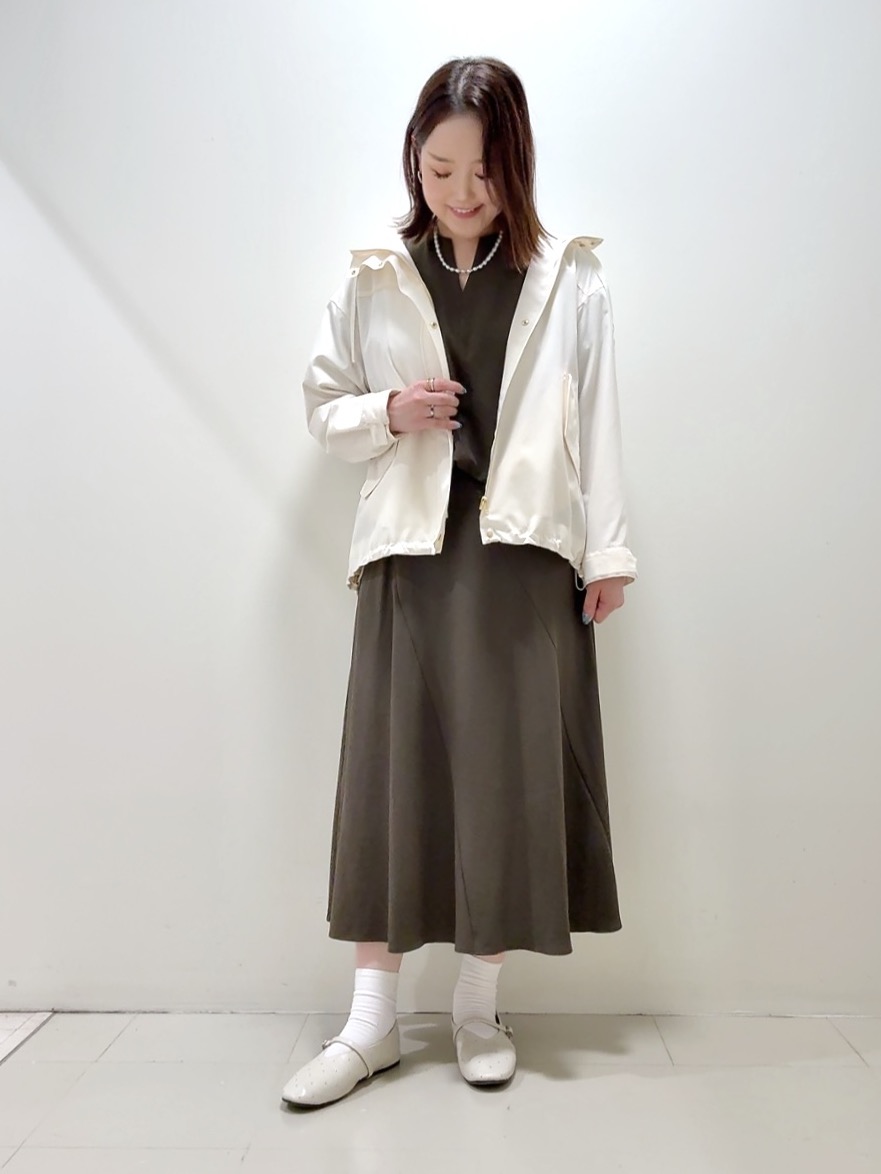 YUIさんの「UNTITLED｜【洗える/はっ水】リラクシーマウンテンパーカー」を使ったコーディネート