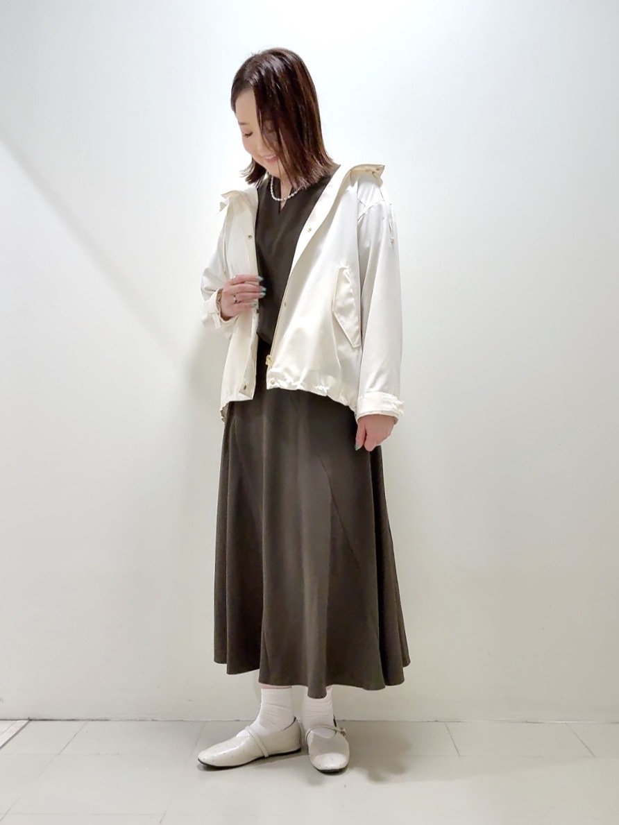 YUIさんの「UNTITLED｜【洗える/はっ水】リラクシーマウンテンパーカー」を使ったコーディネート