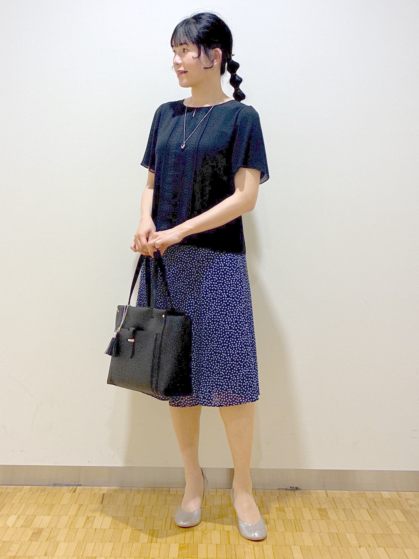  beni_gingerさんの「Reflect｜【UVカット／接触冷感】五分袖シフォンブラウス」を使ったコーディネート