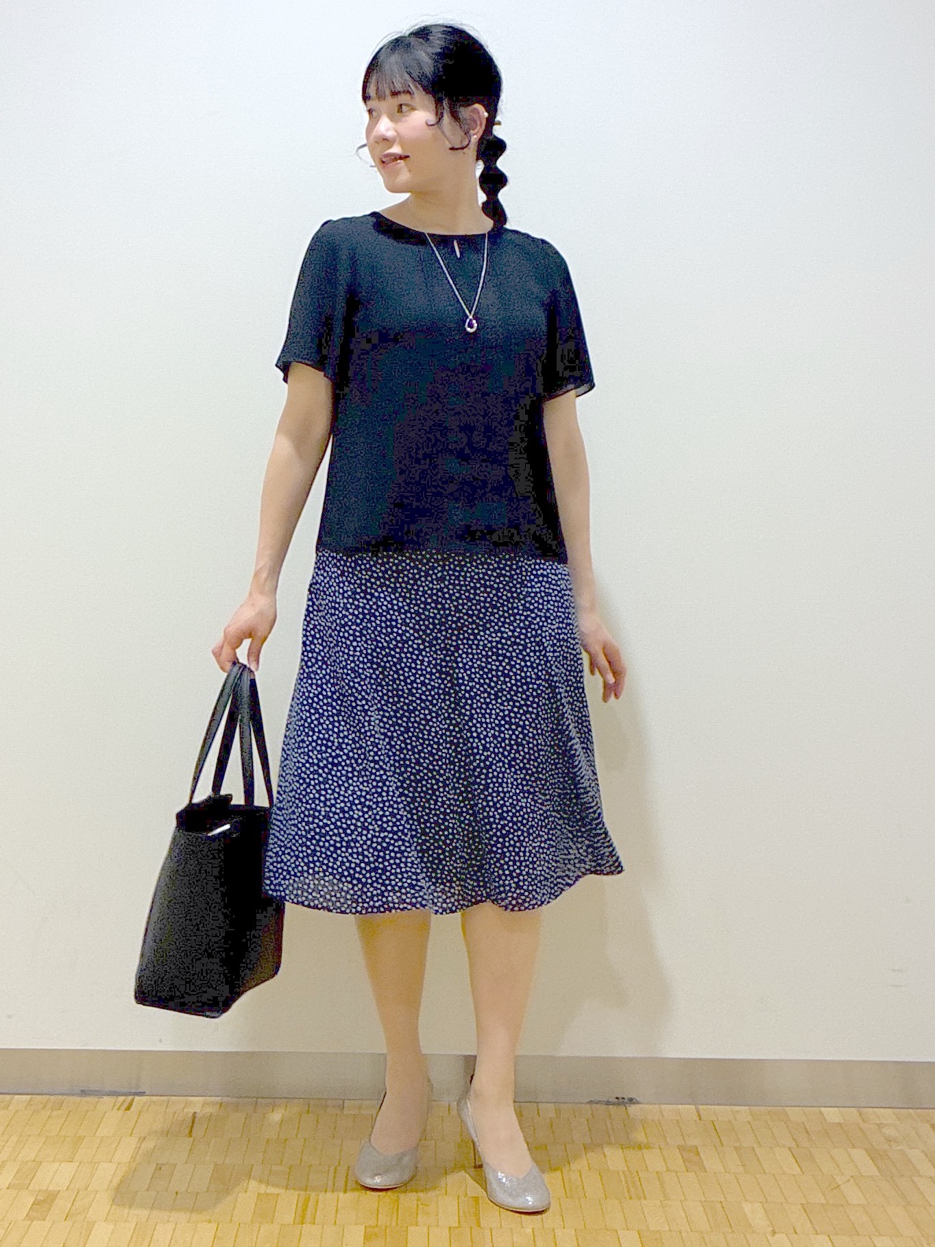  beni_gingerさんの「Reflect｜【UVカット／接触冷感】五分袖シフォンブラウス」を使ったコーディネート