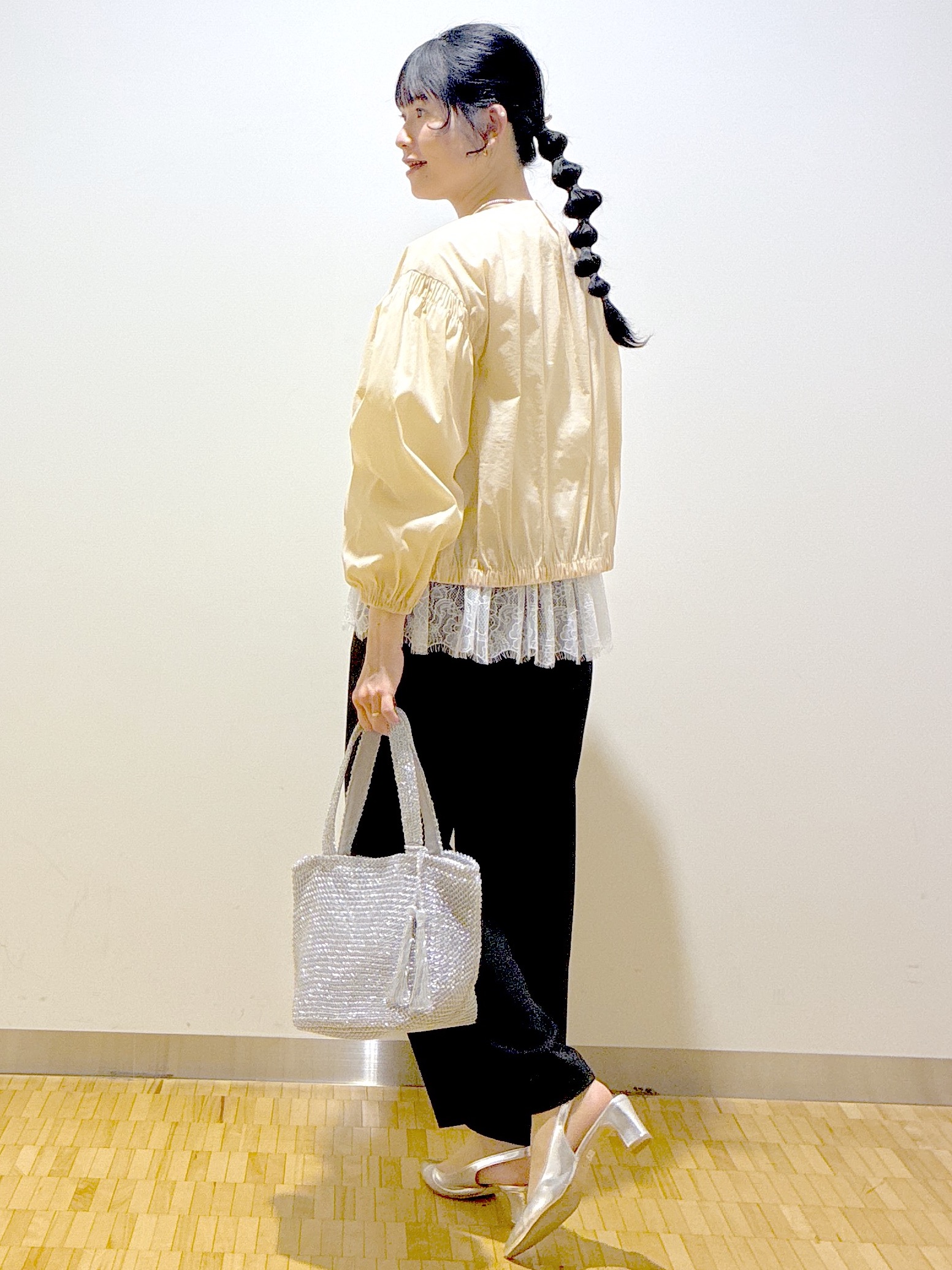  beni_gingerさんの「Reflect｜フロントファスナーシアーブルゾン」を使ったコーディネート