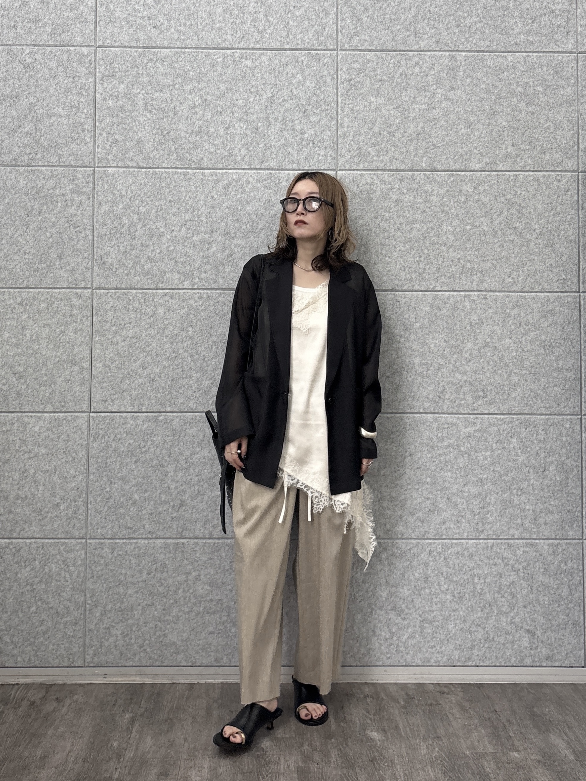 kotakiさんの「INDIVI｜シアーシャツジャケット【接触冷感】」を使ったコーディネート