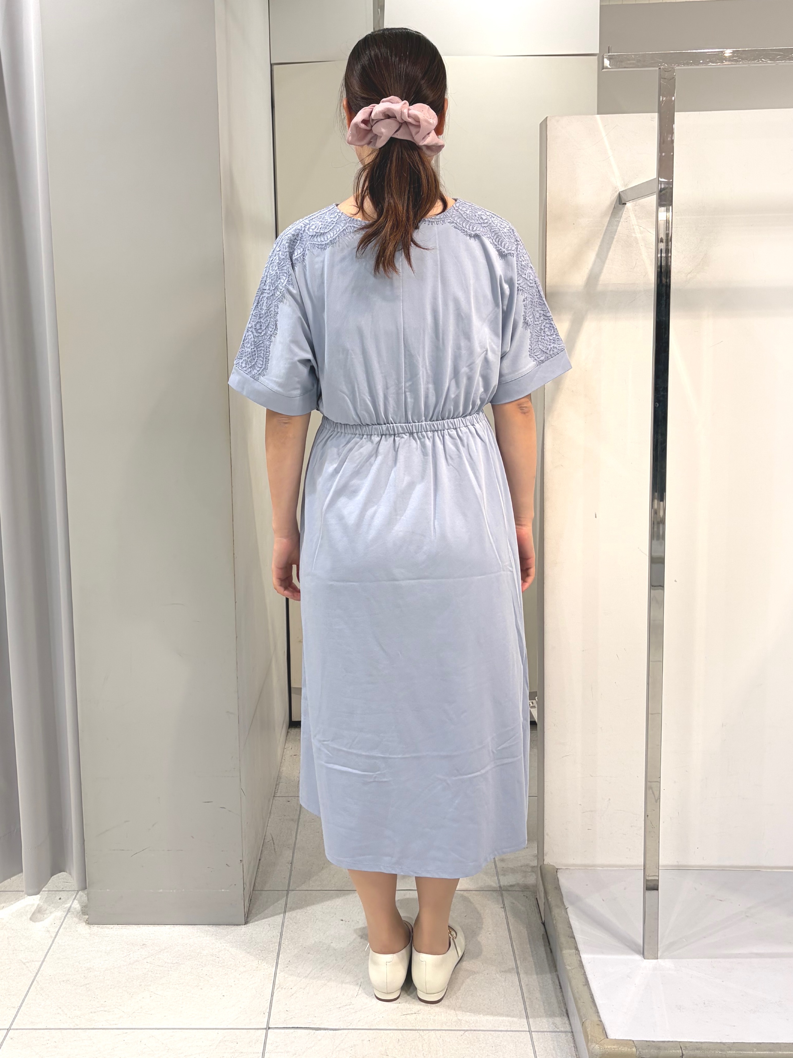 AZUSAさんの「Reflect｜【UVカット／接触冷感】ドルマン袖ジャージワンピース」を使ったコーディネート