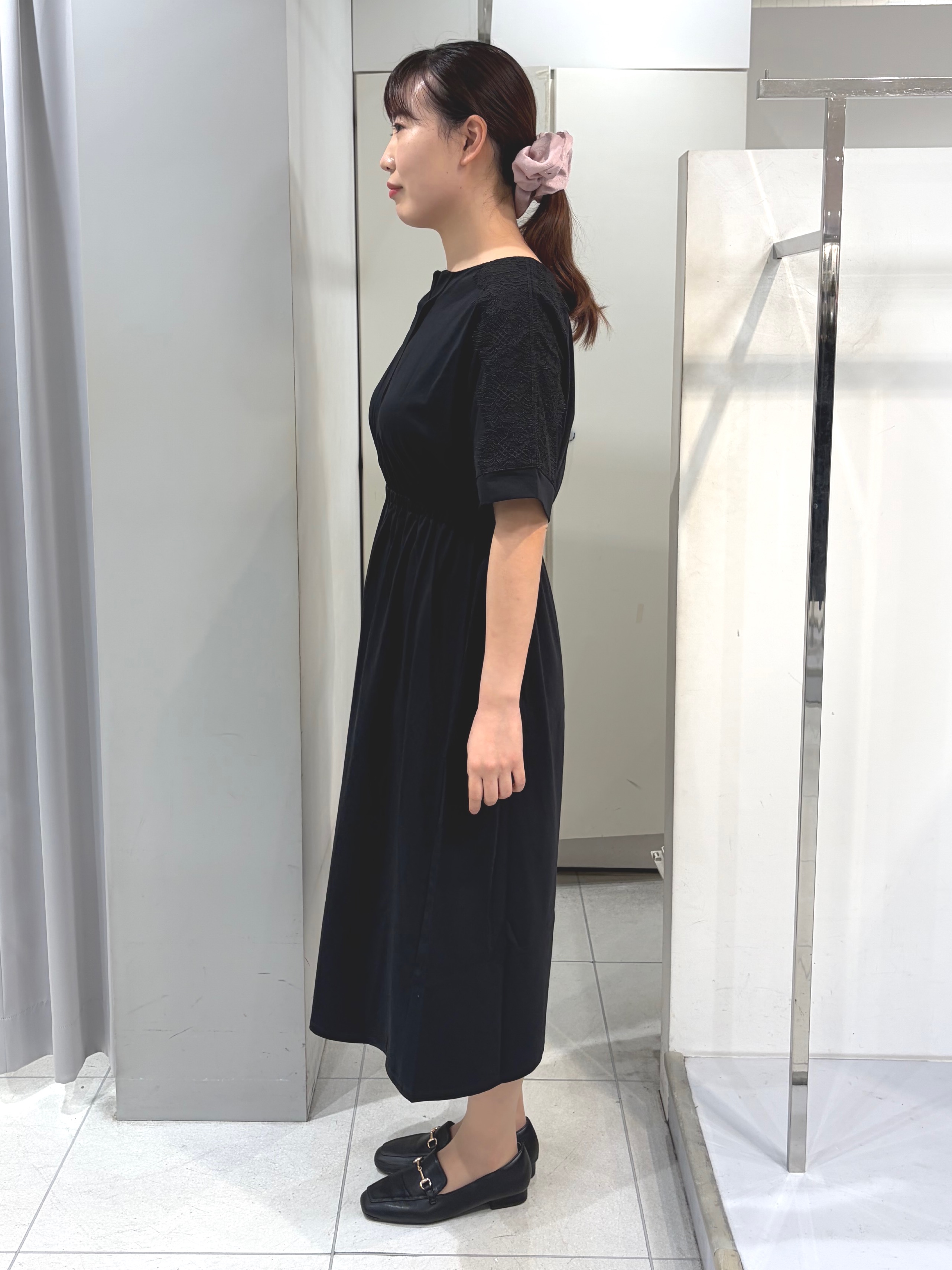 AZUSAさんの「Reflect｜【UVカット／接触冷感】ドルマン袖ジャージワンピース」を使ったコーディネート
