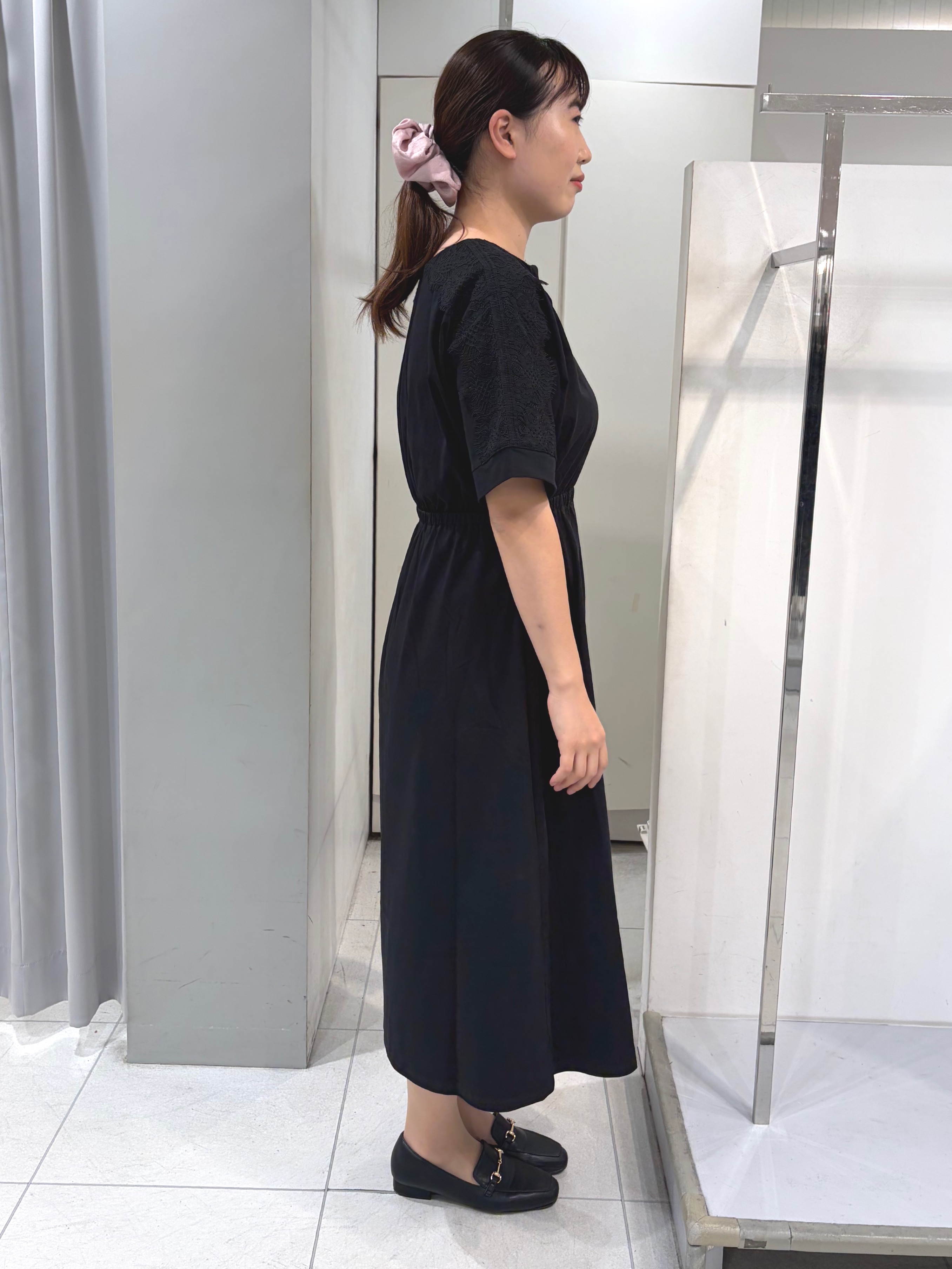 AZUSAさんの「Reflect｜【UVカット／接触冷感】ドルマン袖ジャージワンピース」を使ったコーディネート