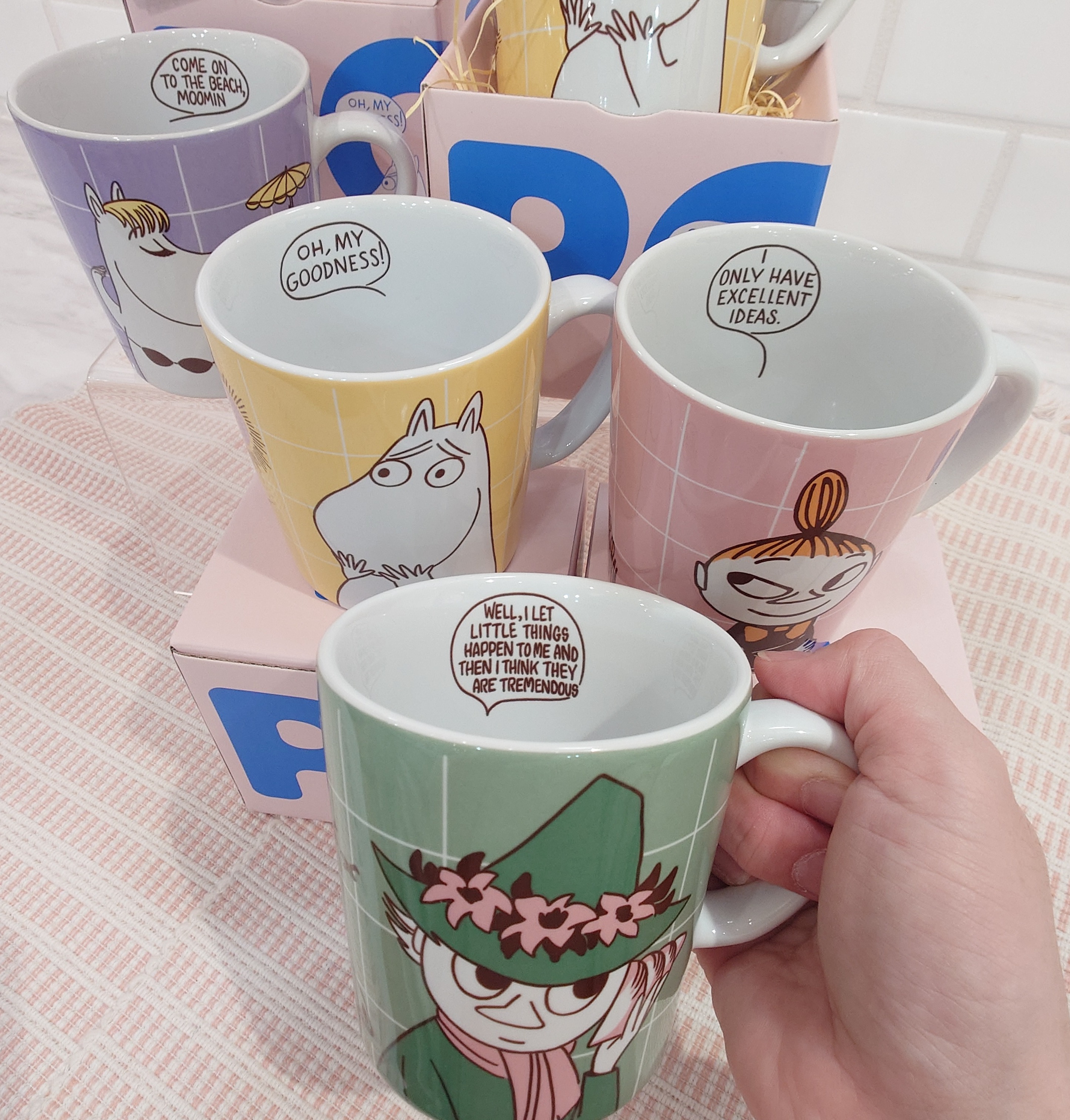 あゐさんの「212 KITCHEN STORE｜クラシック マグ0.3L ファミリータイム ＜MOOMIN ARABIA＞」を使ったコーディネート