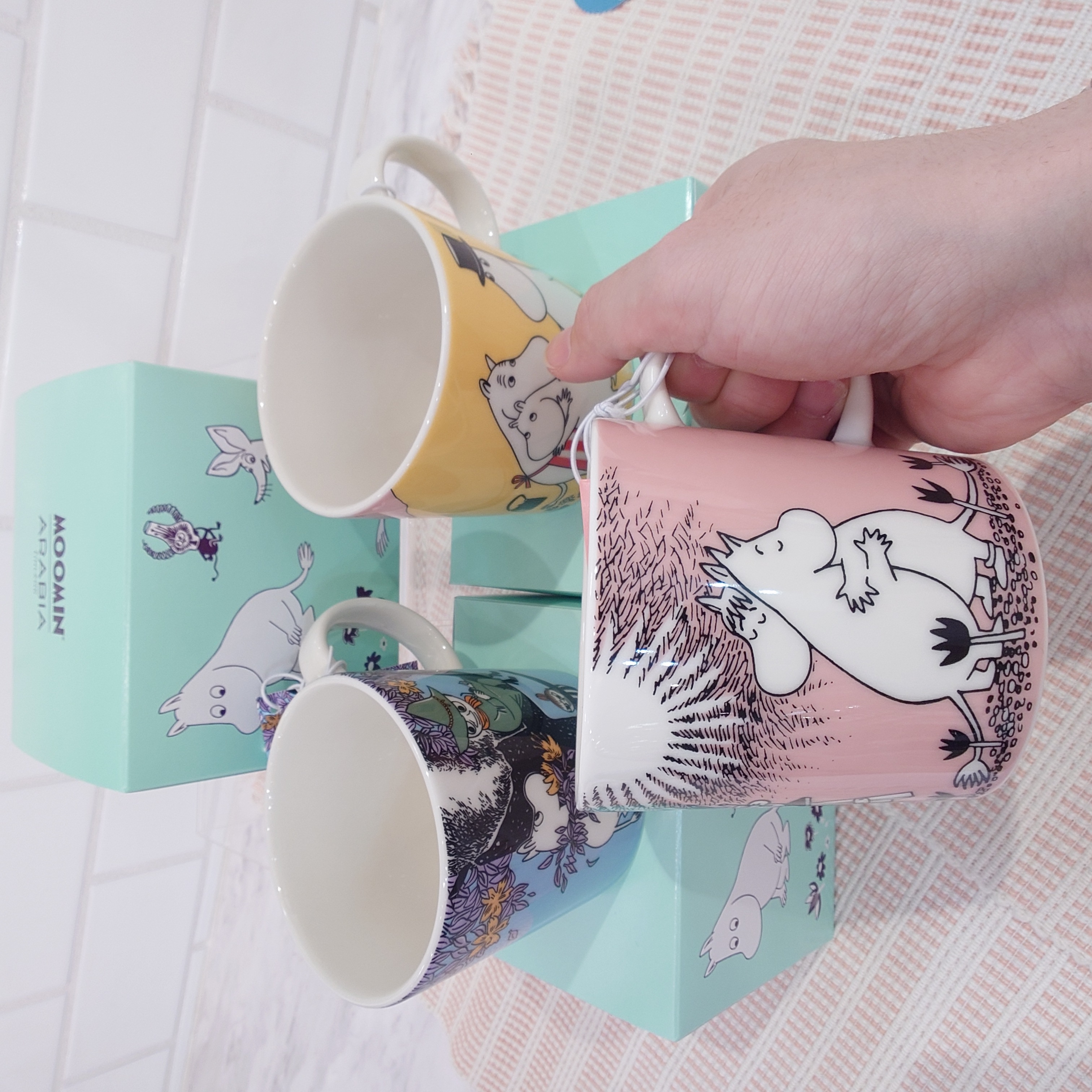 あゐさんの「212 KITCHEN STORE｜クラシック マグ0.3L ファミリータイム ＜MOOMIN ARABIA＞」を使ったコーディネート