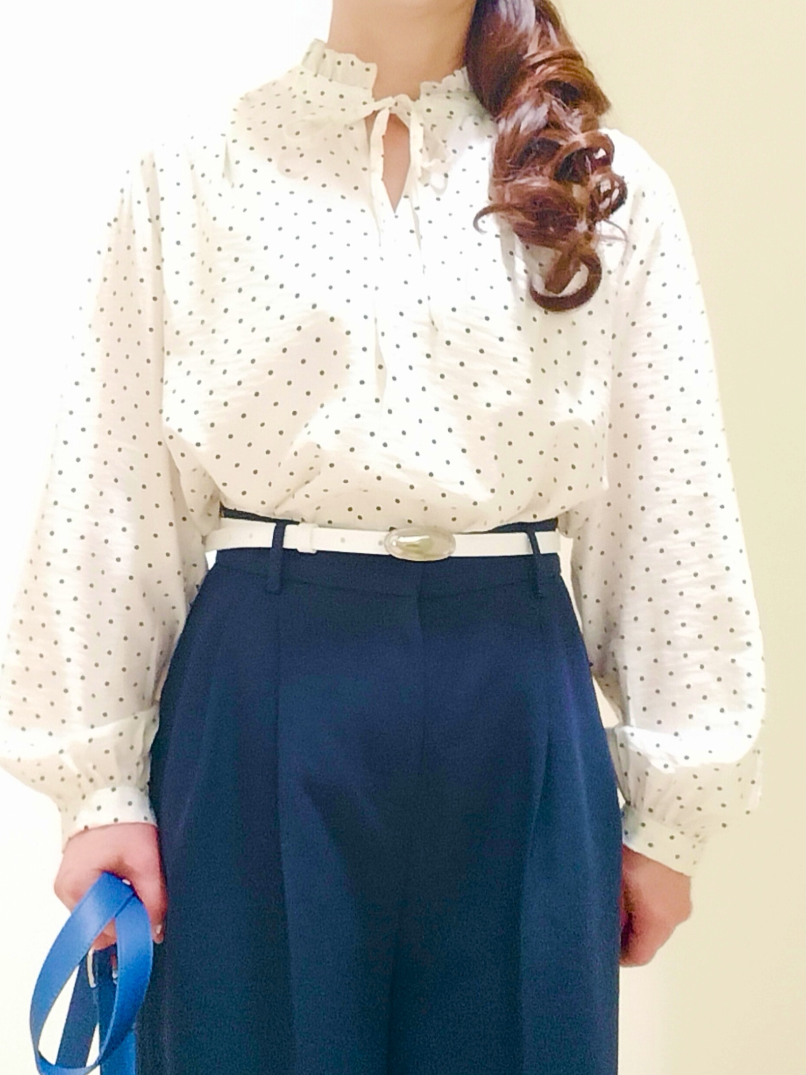 花さんの「Reflect｜リネンライクシャツブルゾン」を使ったコーディネート